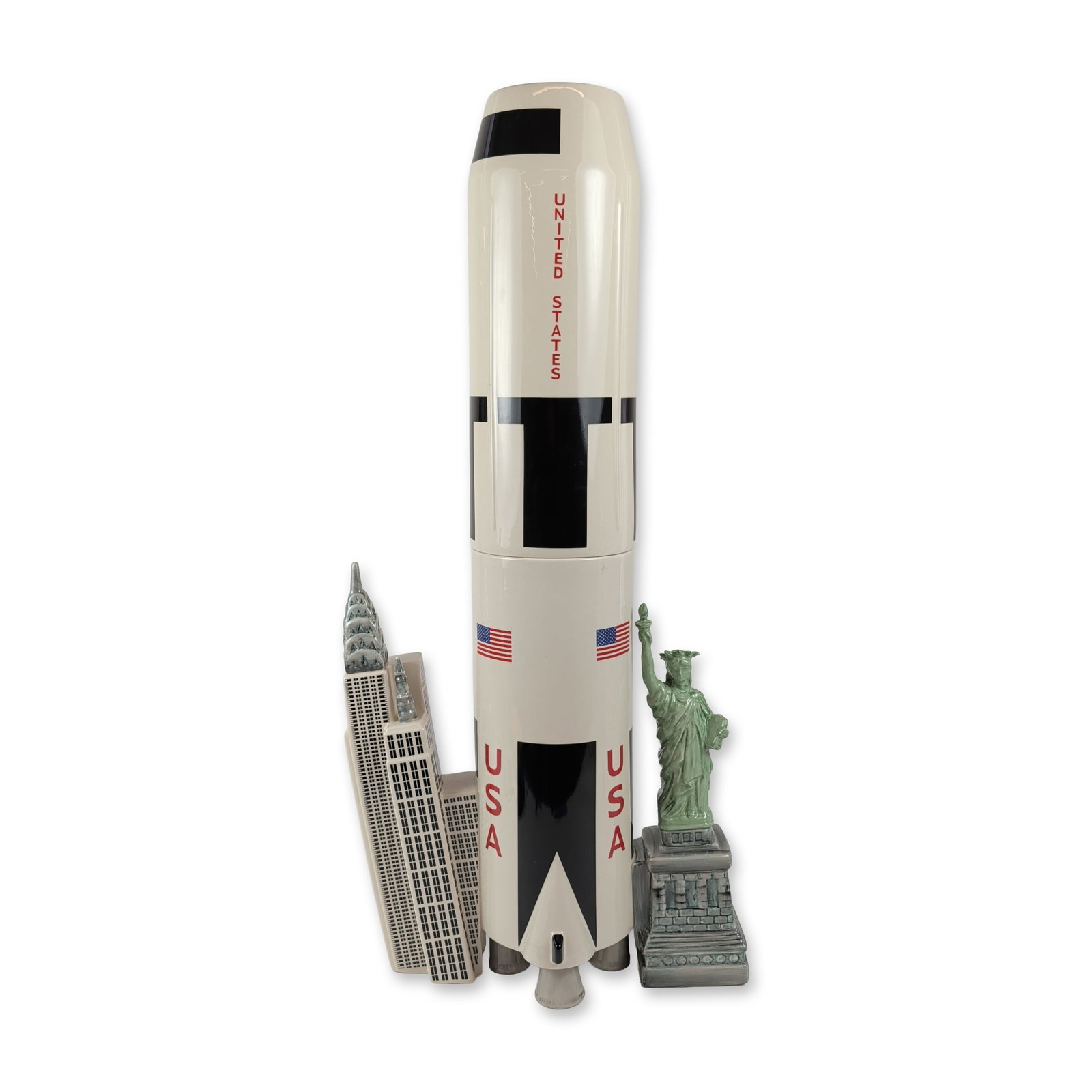 Liftoff by The Teapottery Apollo 11 Saturn V Huge Ceramic Novelty Teapot (1 of 7)