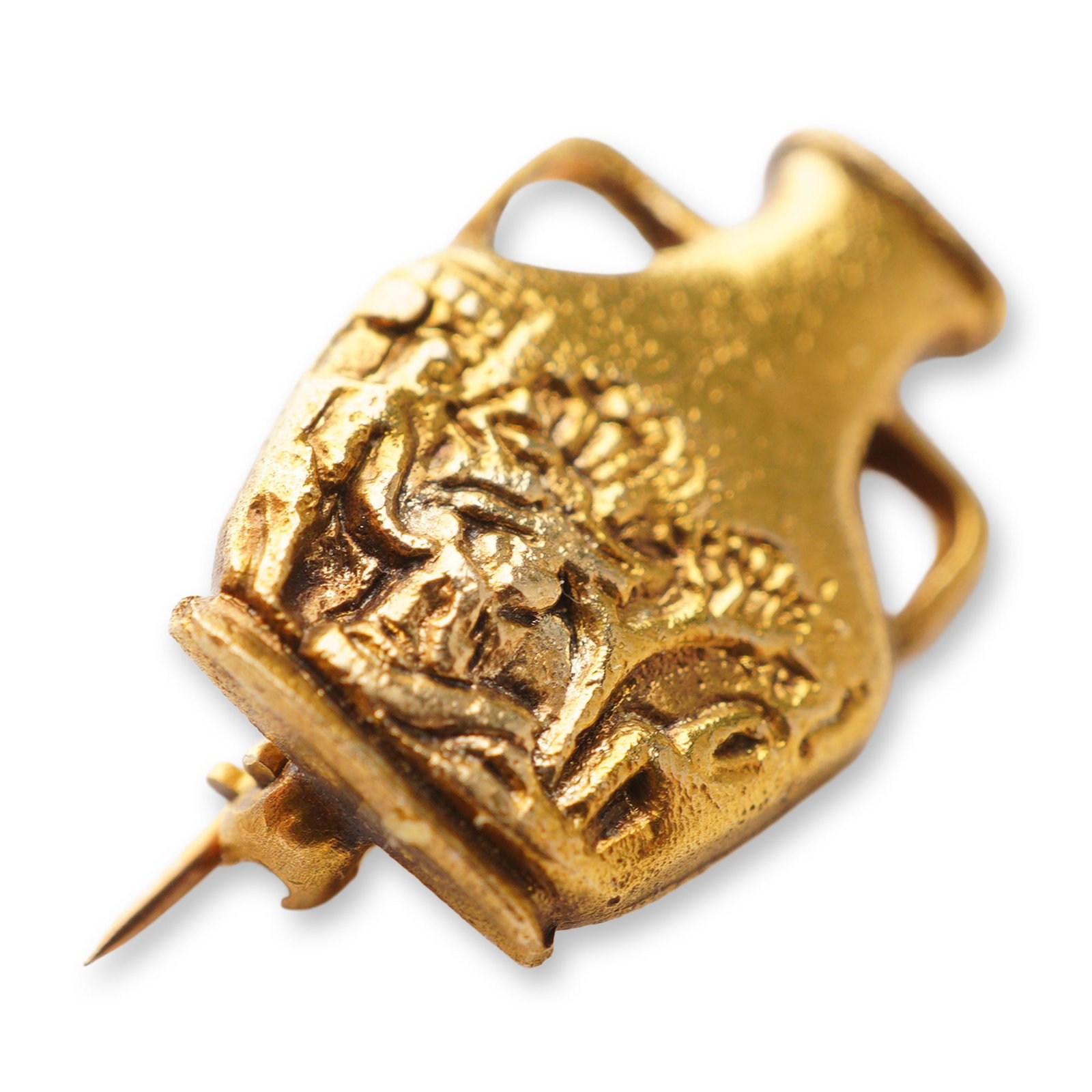Wedgwood 14K Gold Amphora Pin in Original Box (1 of 4)
