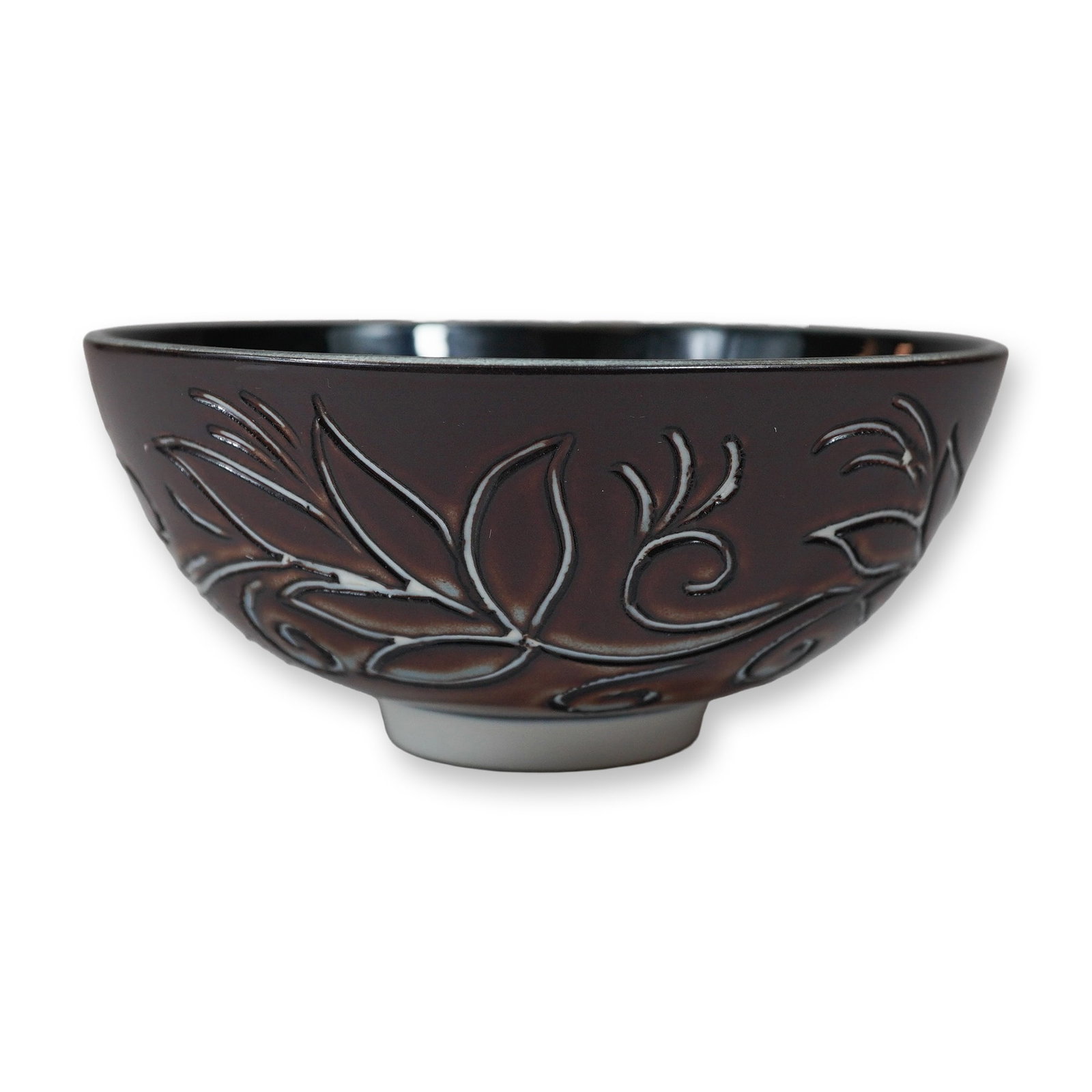 Norman Wilson for Wedgwood Unique Sgraffito Footed Bowl (1 of 3)