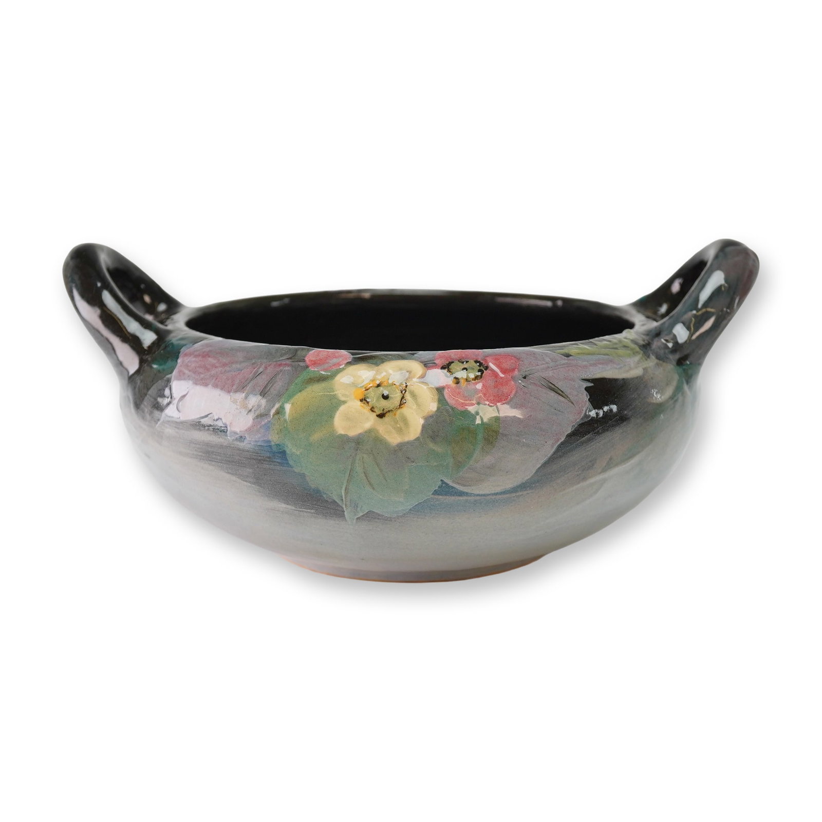 Weller Pottery Double Handled Bowl, Eocean (1 of 4)