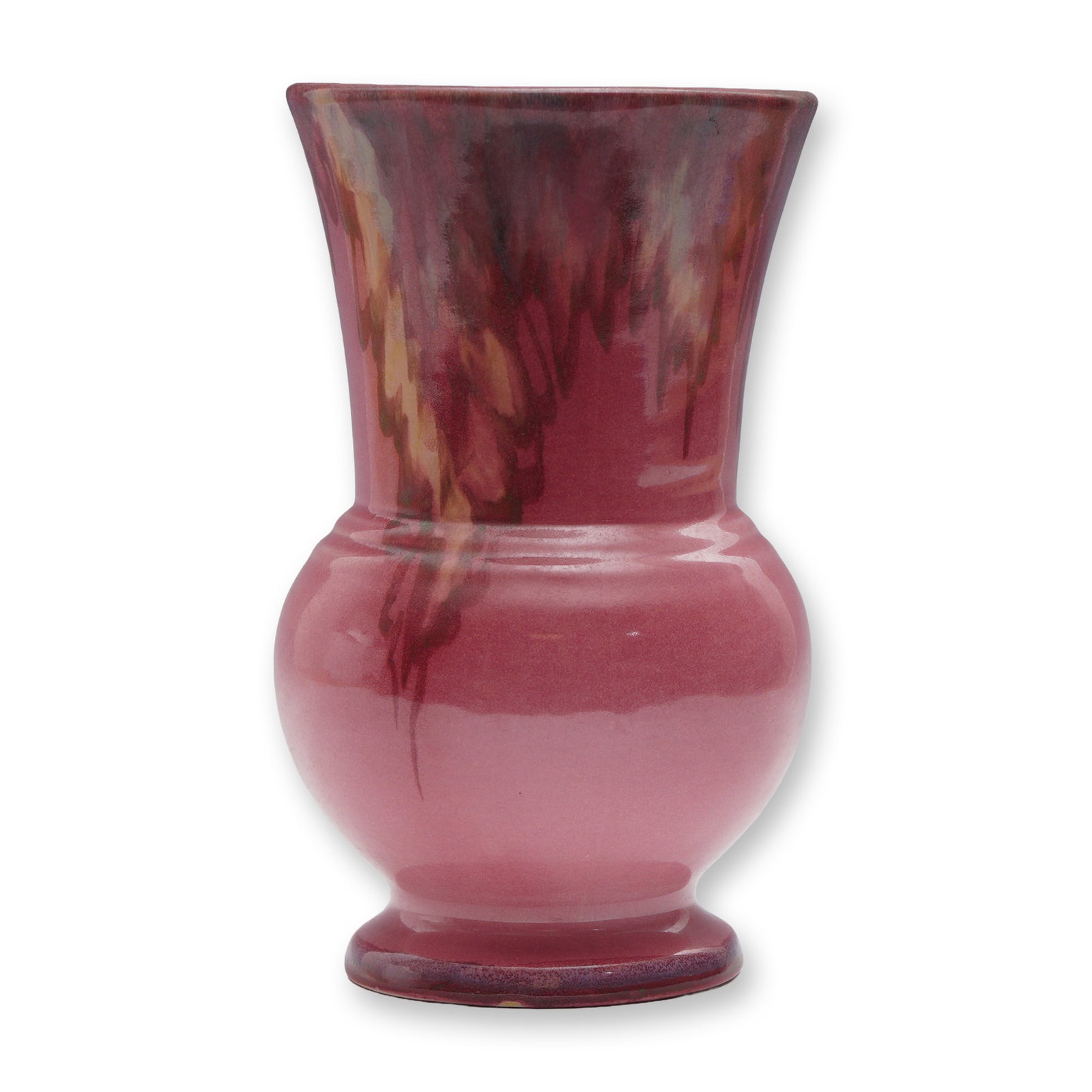 Weller Pottery Juneau Bulbous Vase (1 of 3)