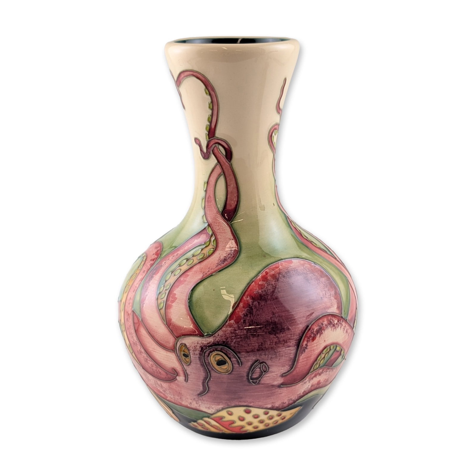 Moorcroft Limited Edition Octopus Vase (1 of 3)