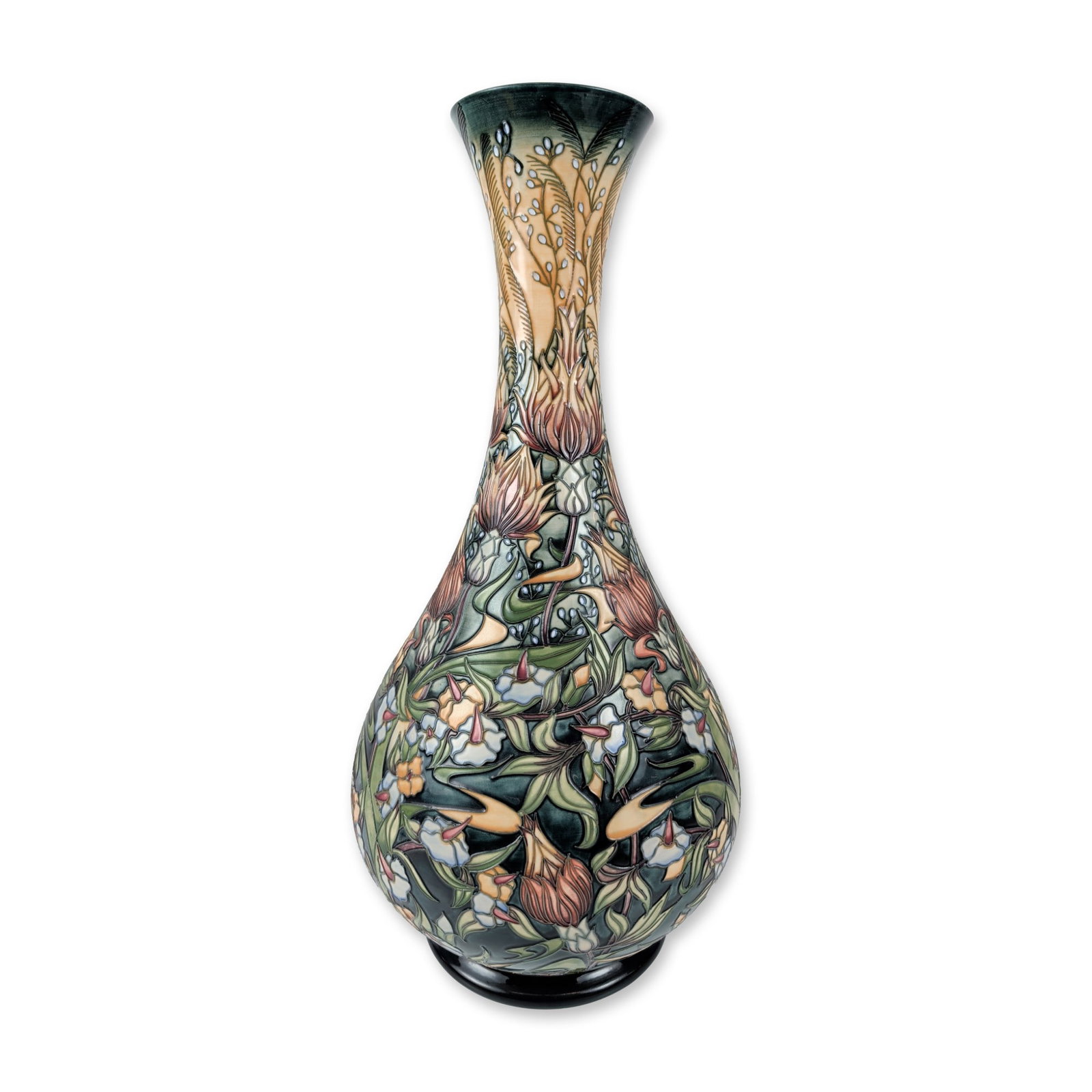 Moorcroft Rachel Bishop Prairie Summer Prestige Vase (1 of 6)