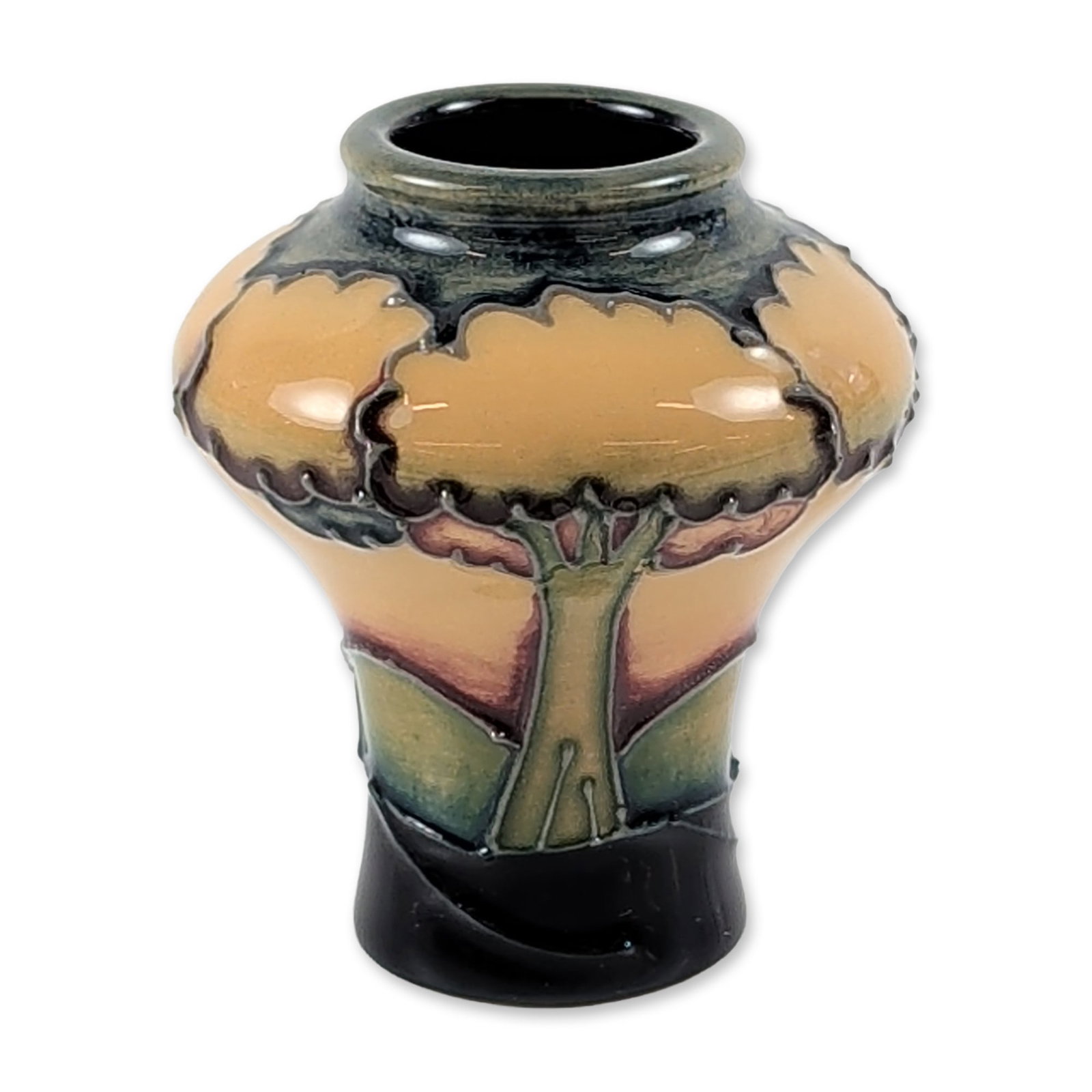 Moorcroft Evening Sky Miniature Art Pottery Vase (1 of 4)