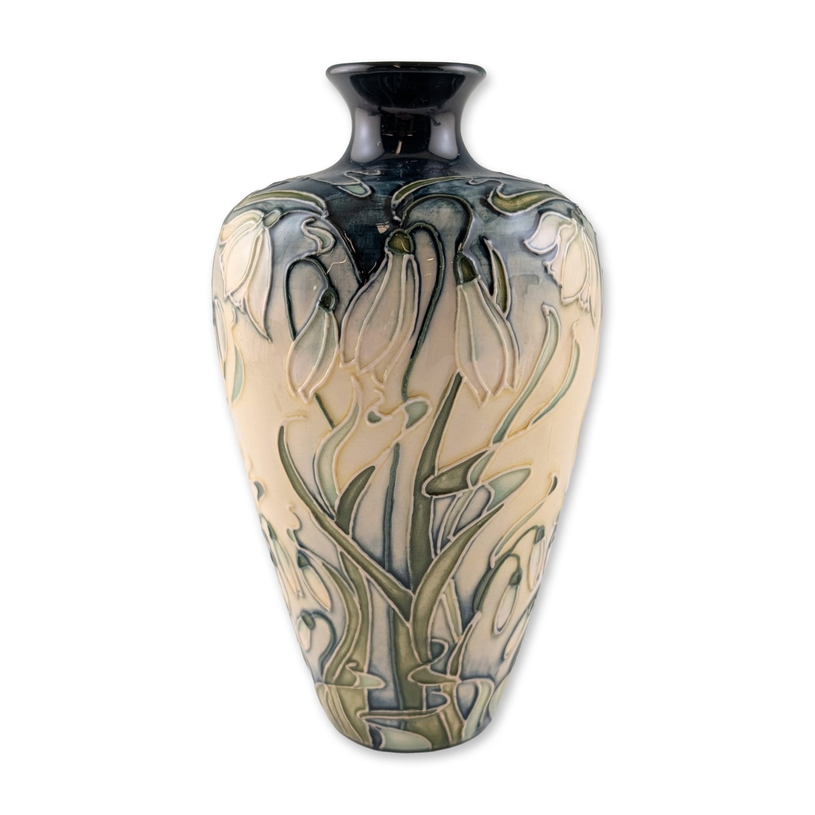 Moorcroft Rachel Bishop Nivalis Pottery Vase (1 of 3)