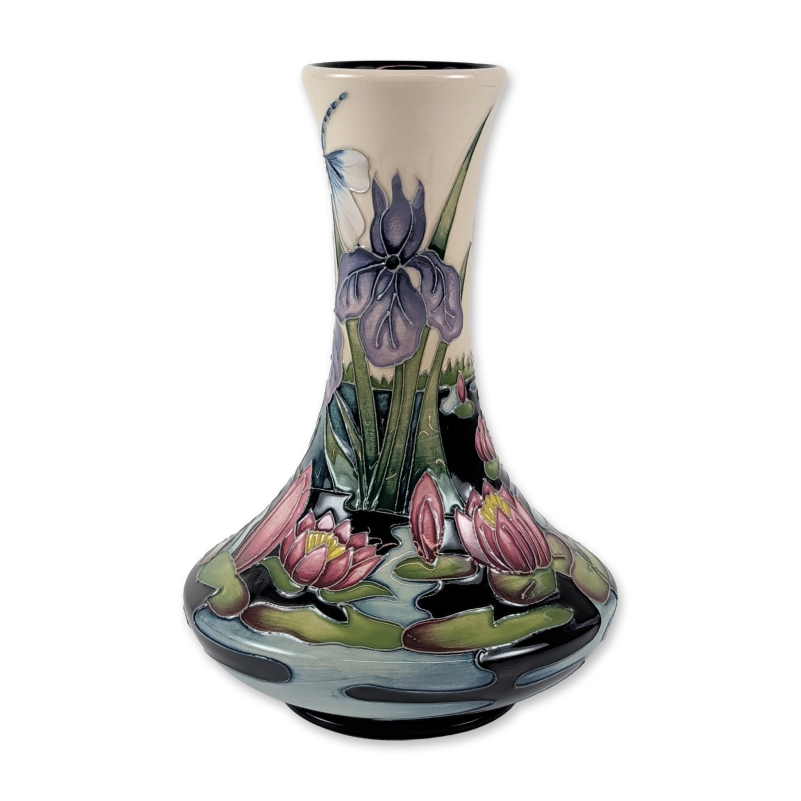 Rachel Bishop for Moorcroft Irises and Water Lilies Vase (1 of 4)