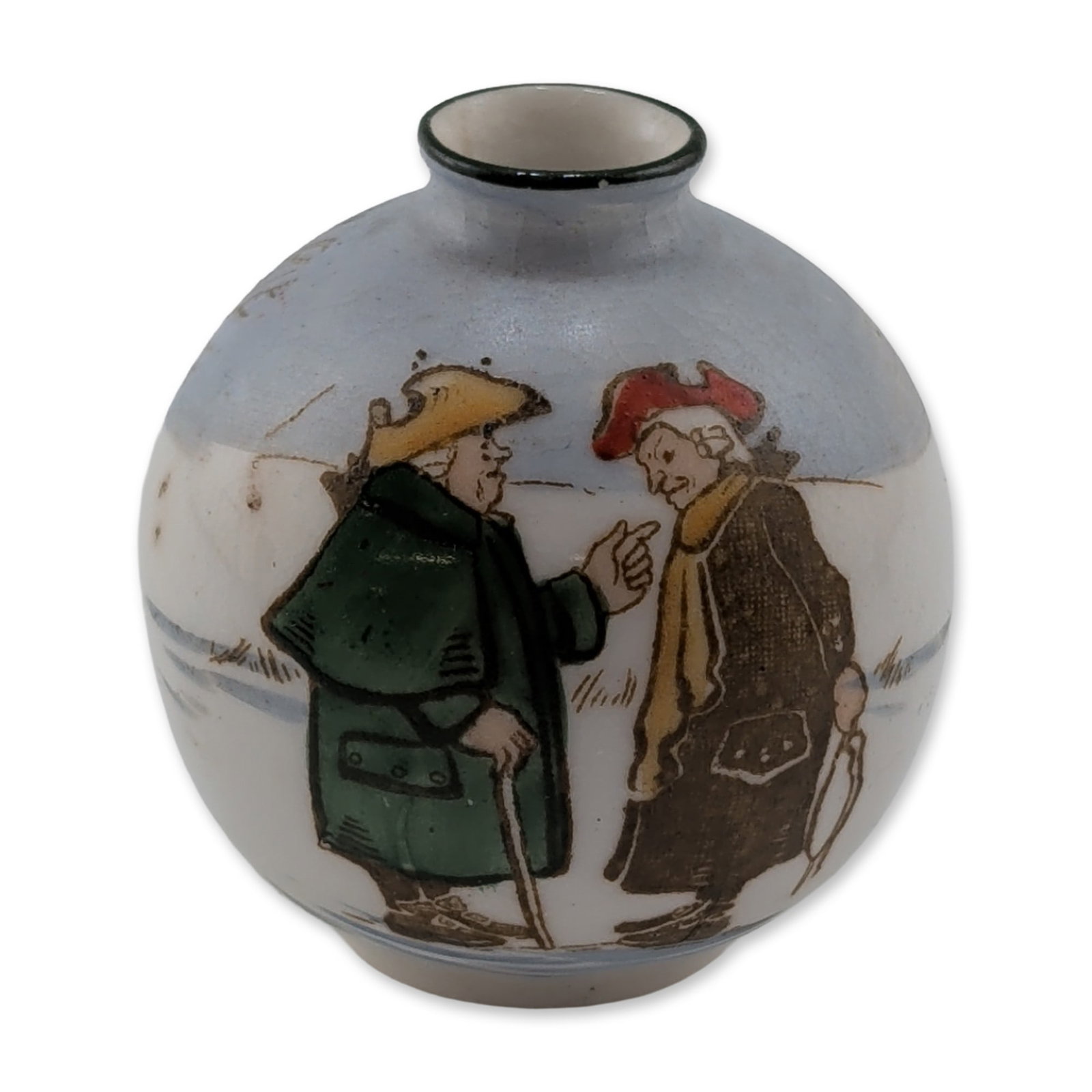 Royal Doulton Dickens Ware Earthenware Miniature Vase (1 of 4)