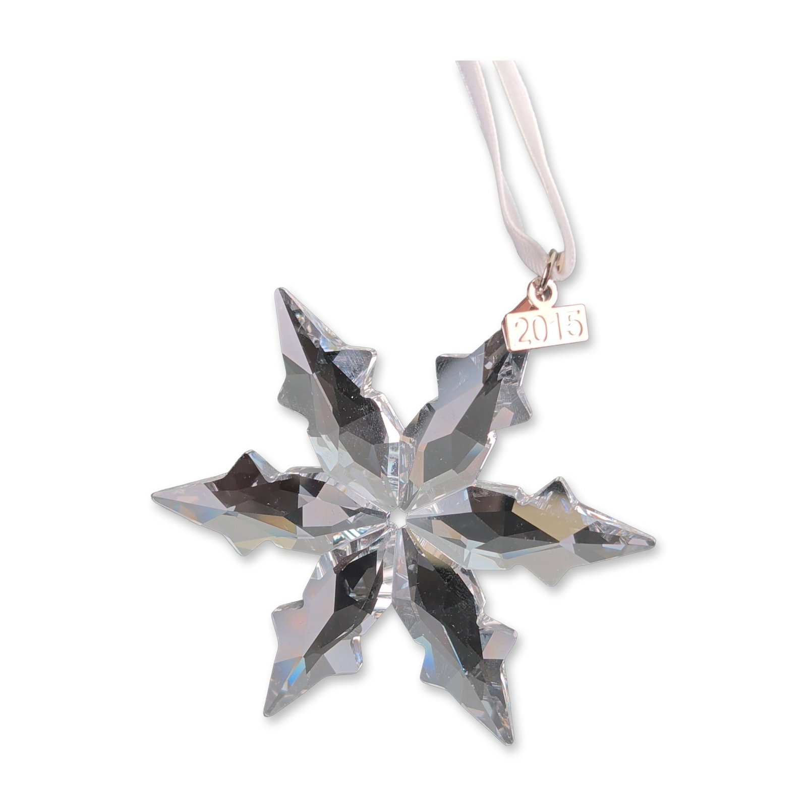 Swarovski 2015 Annual Edition Crystal Snowflake Ornament (1 of 3)