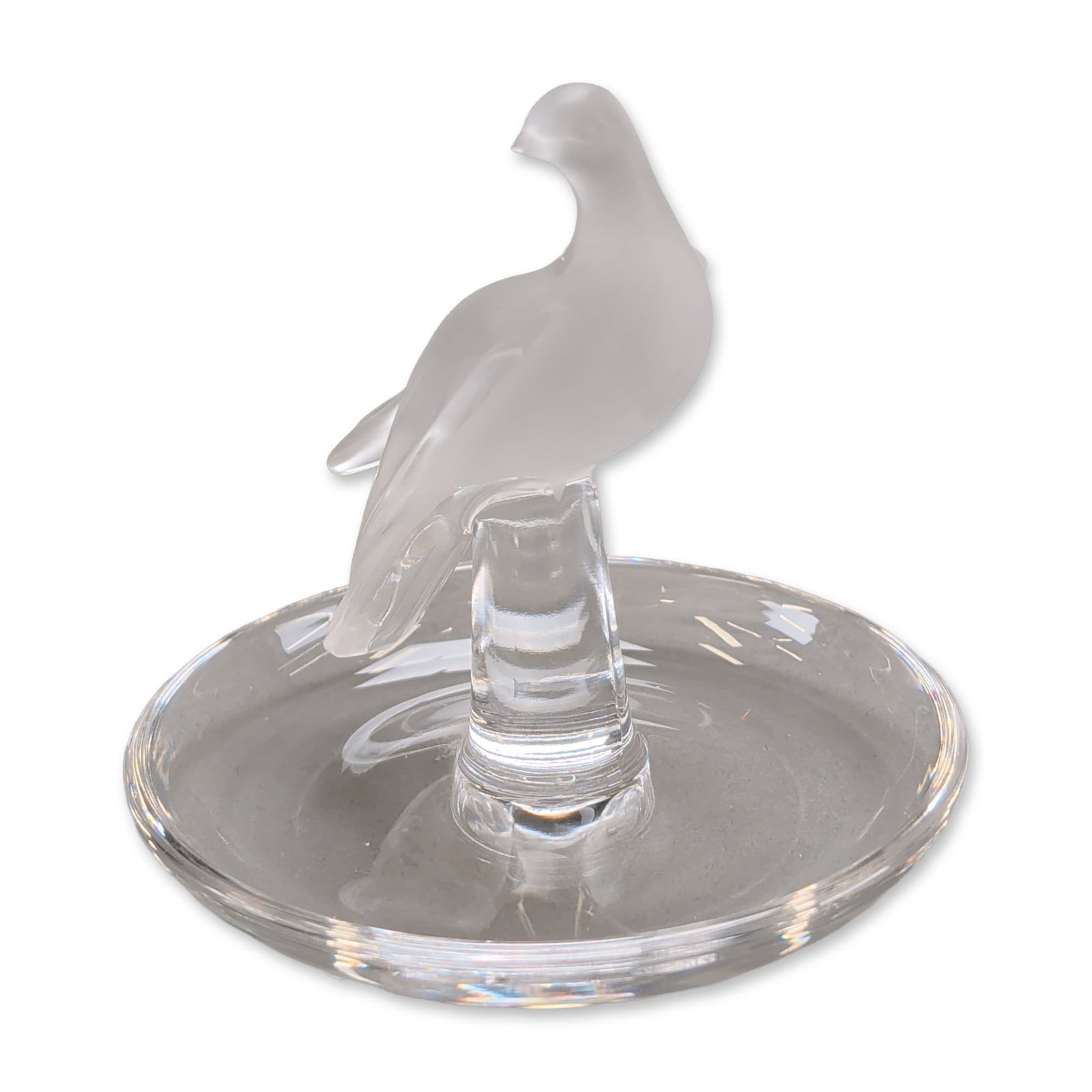 Lalique France Crystal Charis Ring Holder (1 of 4)