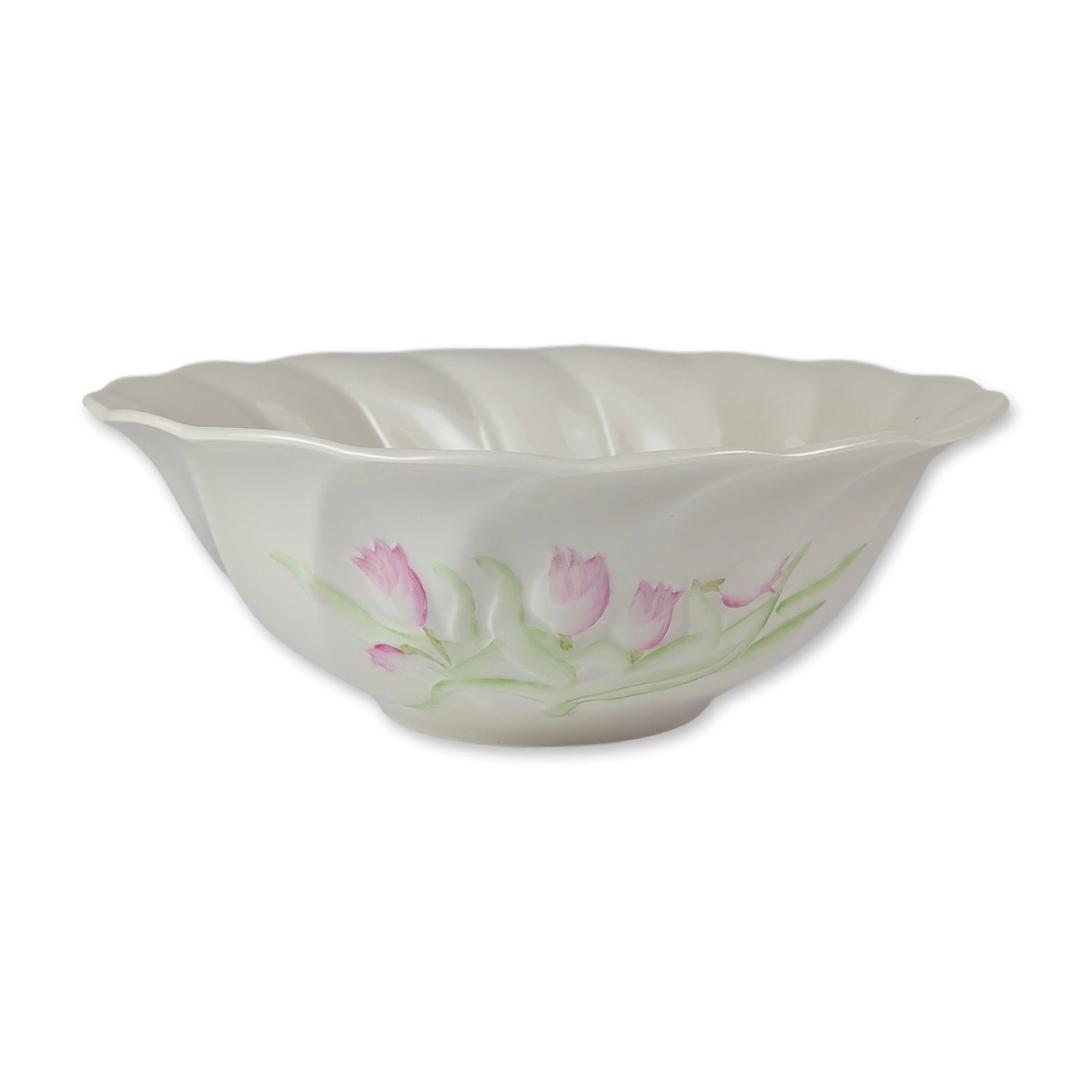 Belleek Ireland Parian Porcelain Tulip Bowl (1 of 4)