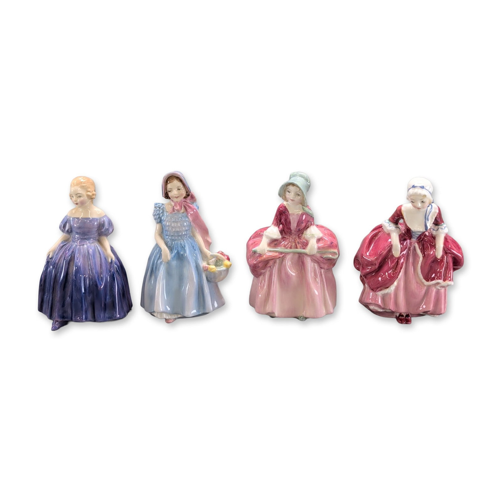 4pc Royal Doulton Figurines (1 of 3)
