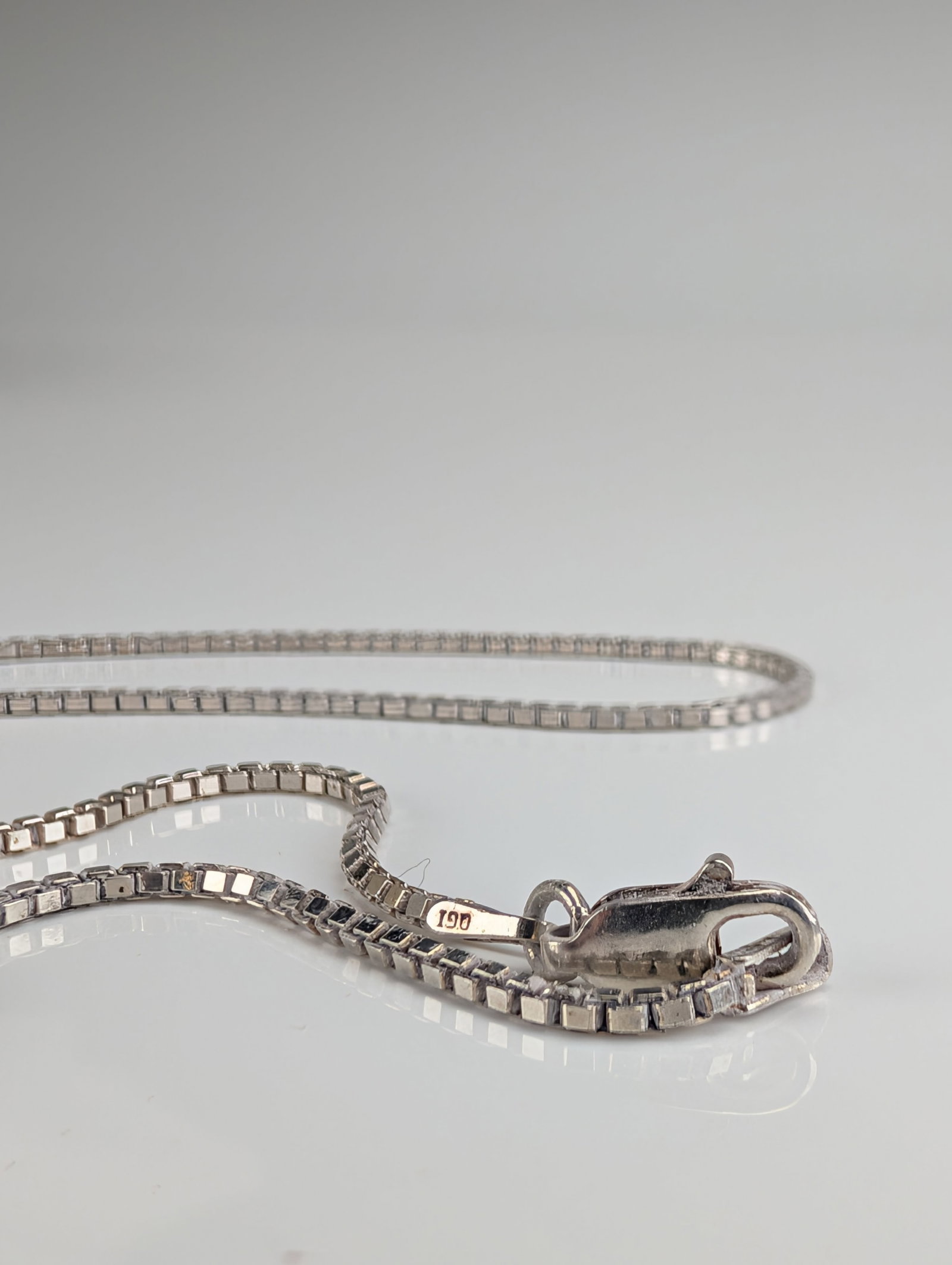2pc Sterling Silver Chains - 2