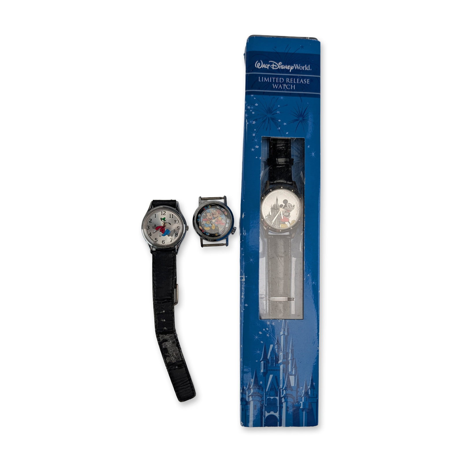 3pc Disney Character Wristwatches Including Boxed Limited Release (1 of 6)