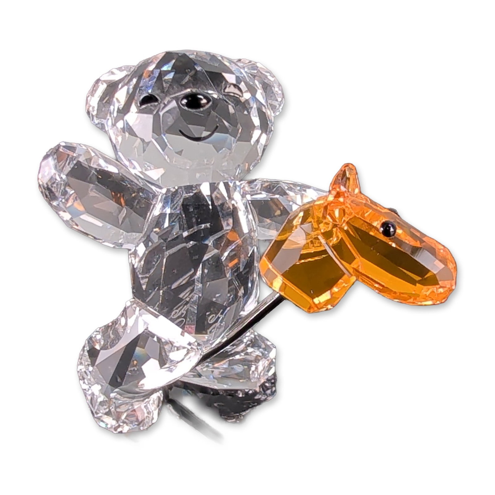 Swarovski SCS 2014 Crystal Kris Bear Let's Ride Figurine (1 of 4)