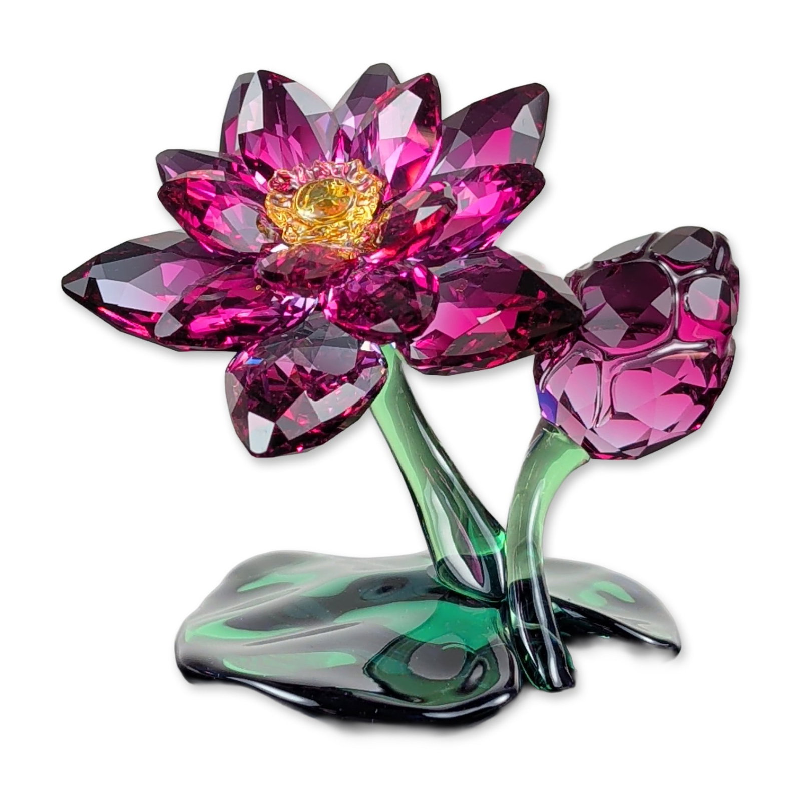 Swarovski Crystal Lotus Flower Figurine (1 of 6)