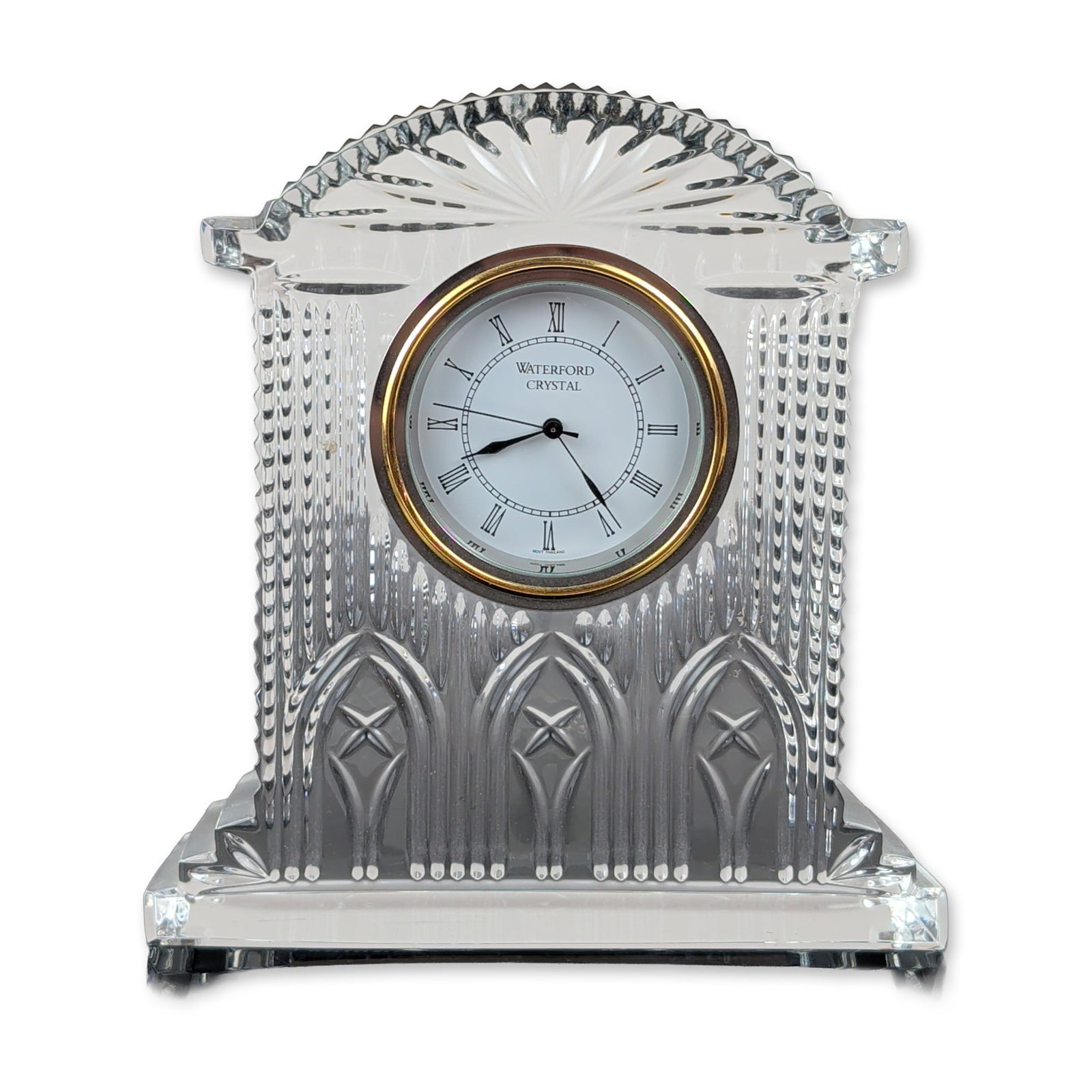 Waterford Westminster Crystal Mantel Clock (1 of 5)