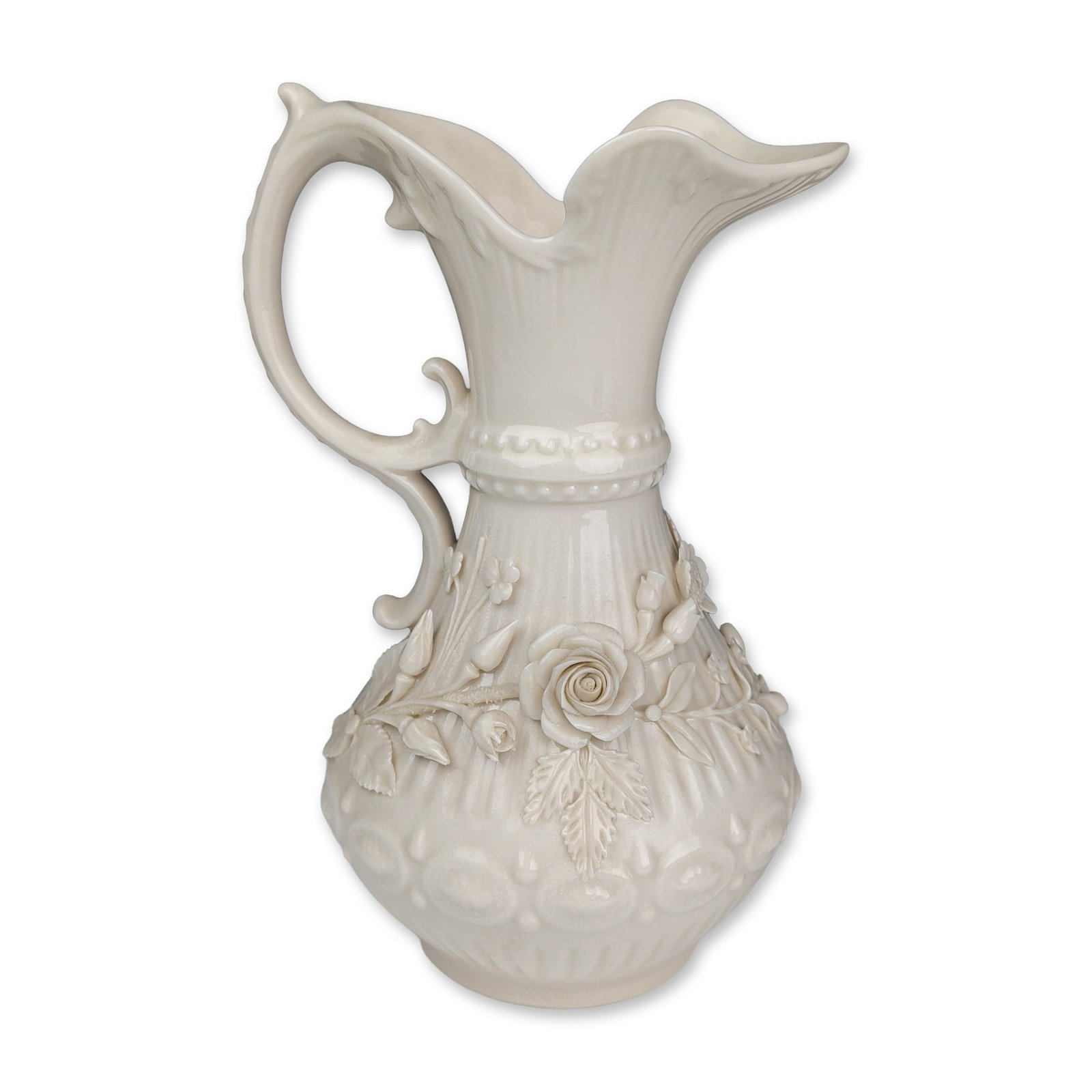Belleek Aberdeen Parian Porcelain Pitcher (1 of 6)