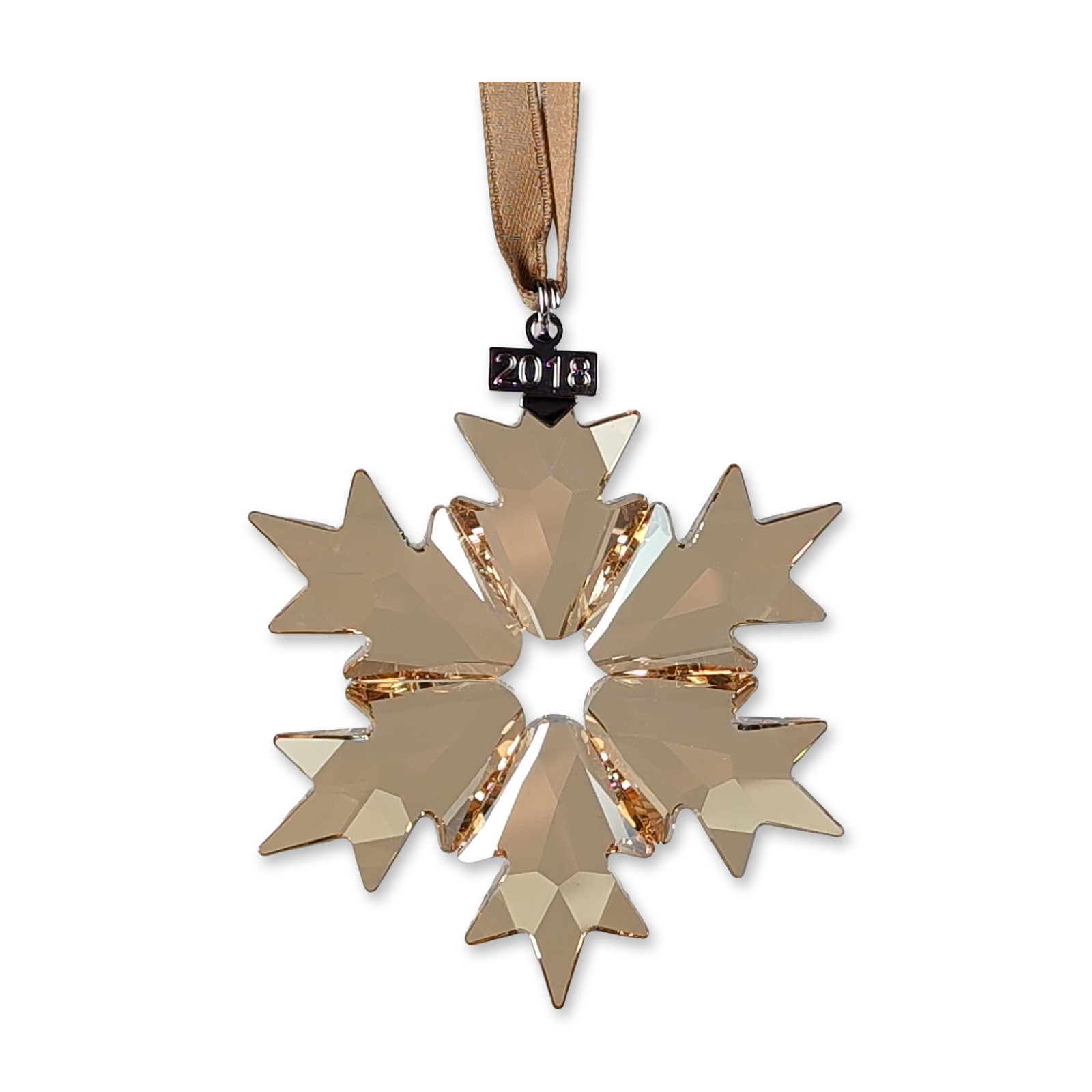 Swarovski 2018 Annual Edition Golden Shadow Ornament (1 of 5)