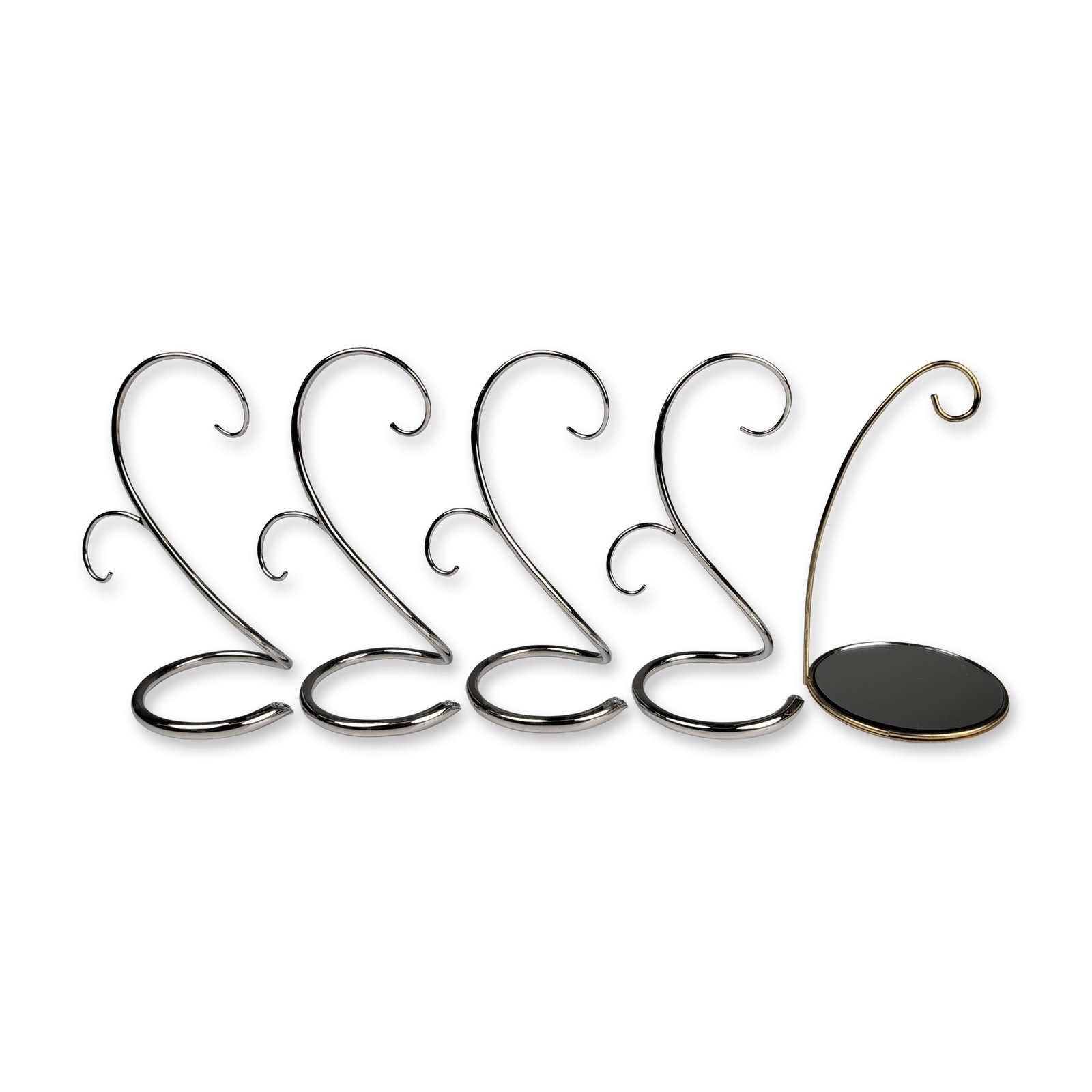 Group of Five Swarovski and Metal Ornament Display Stands (1 of 5)