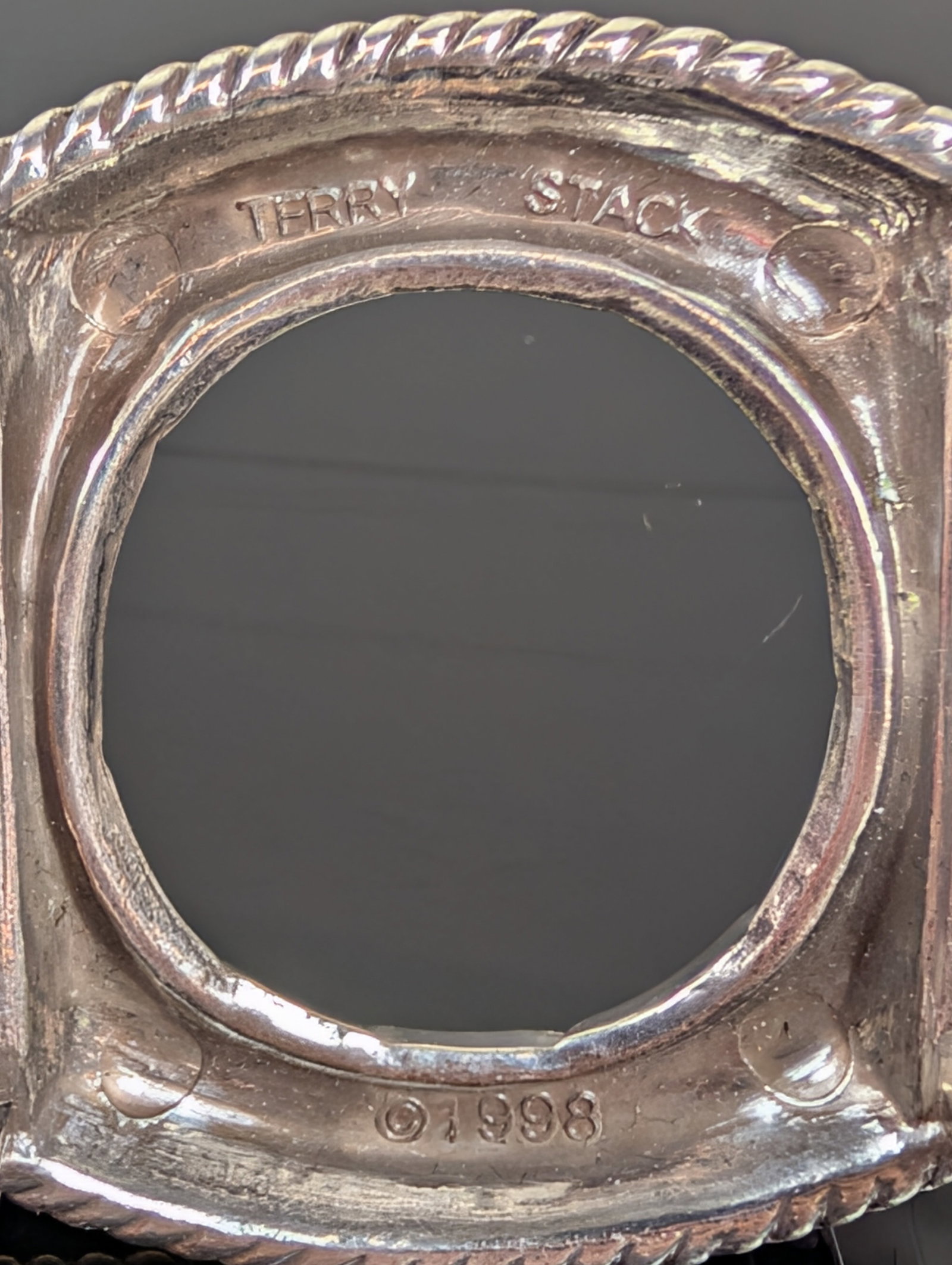 Terry Stack Two-Tone Belt Buckle - 4