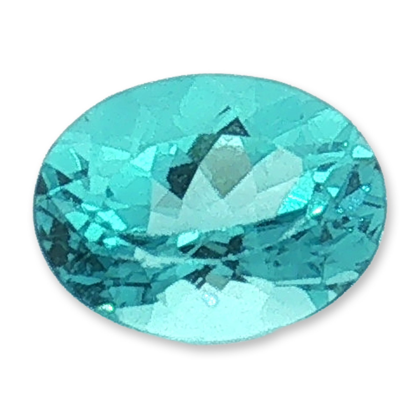 1.79ct Blue Apatite Gemstone: 1.79ct Blue Apatite measuring 9 x 7mm. It is a powerful crystal best known for clearing mental fog, boosting motivation, and enhancing communication. It is widely used to stimulate the throat and