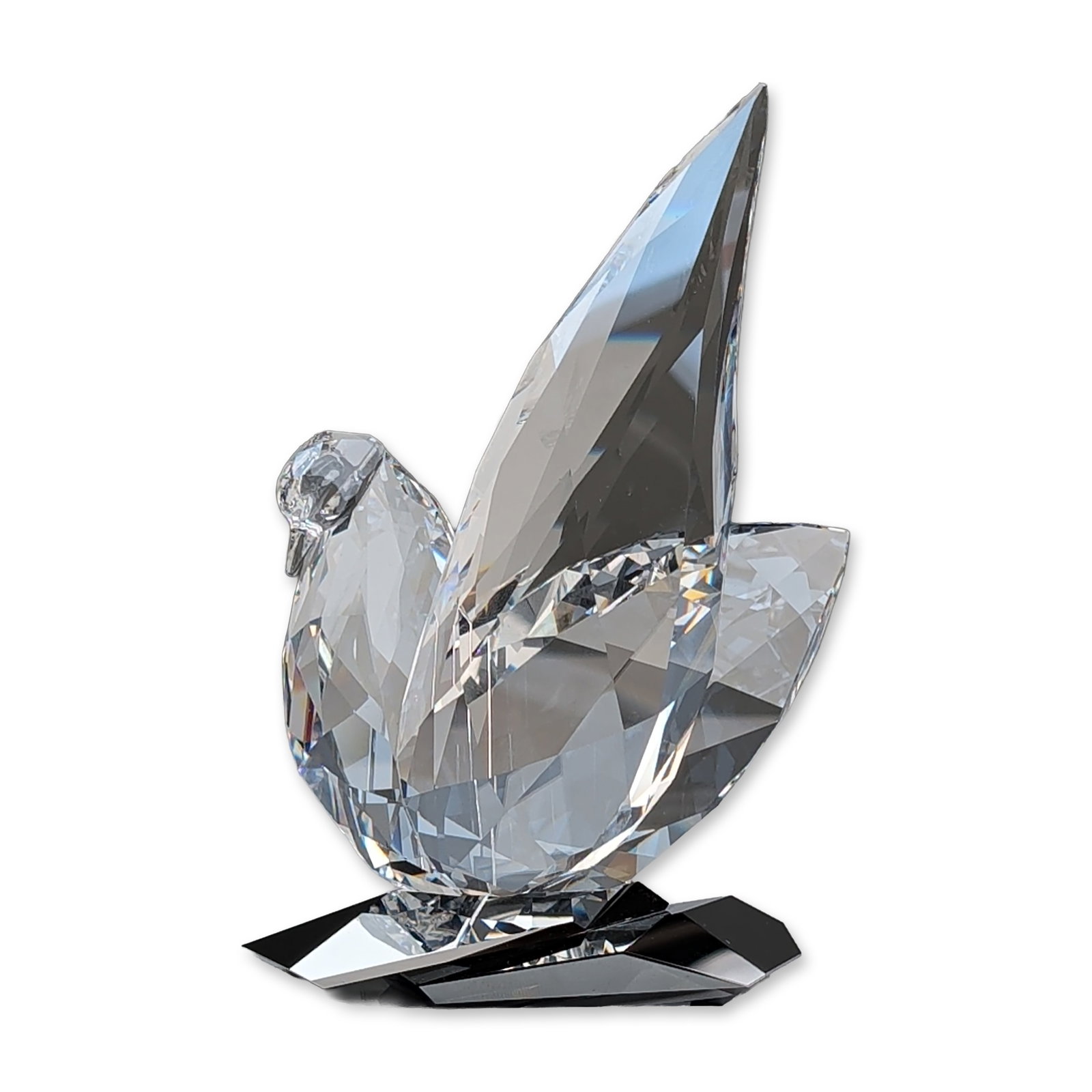 Swarovski Faceted Lead Crystal Soulmates Dove Figurine (1 of 6)