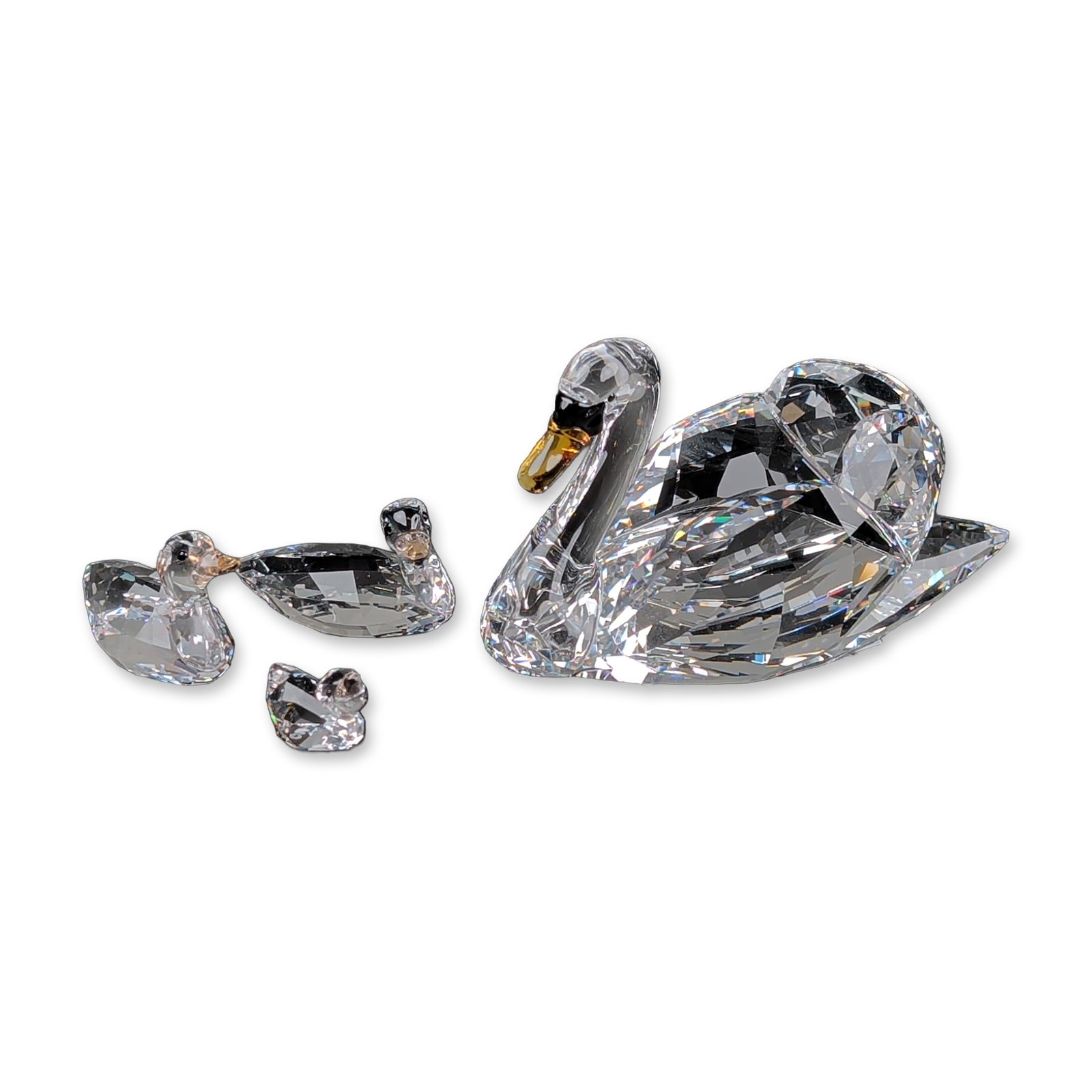 Swarovski SCS Crystal 2017 Jubilee Crystal Swan Family (1 of 4)