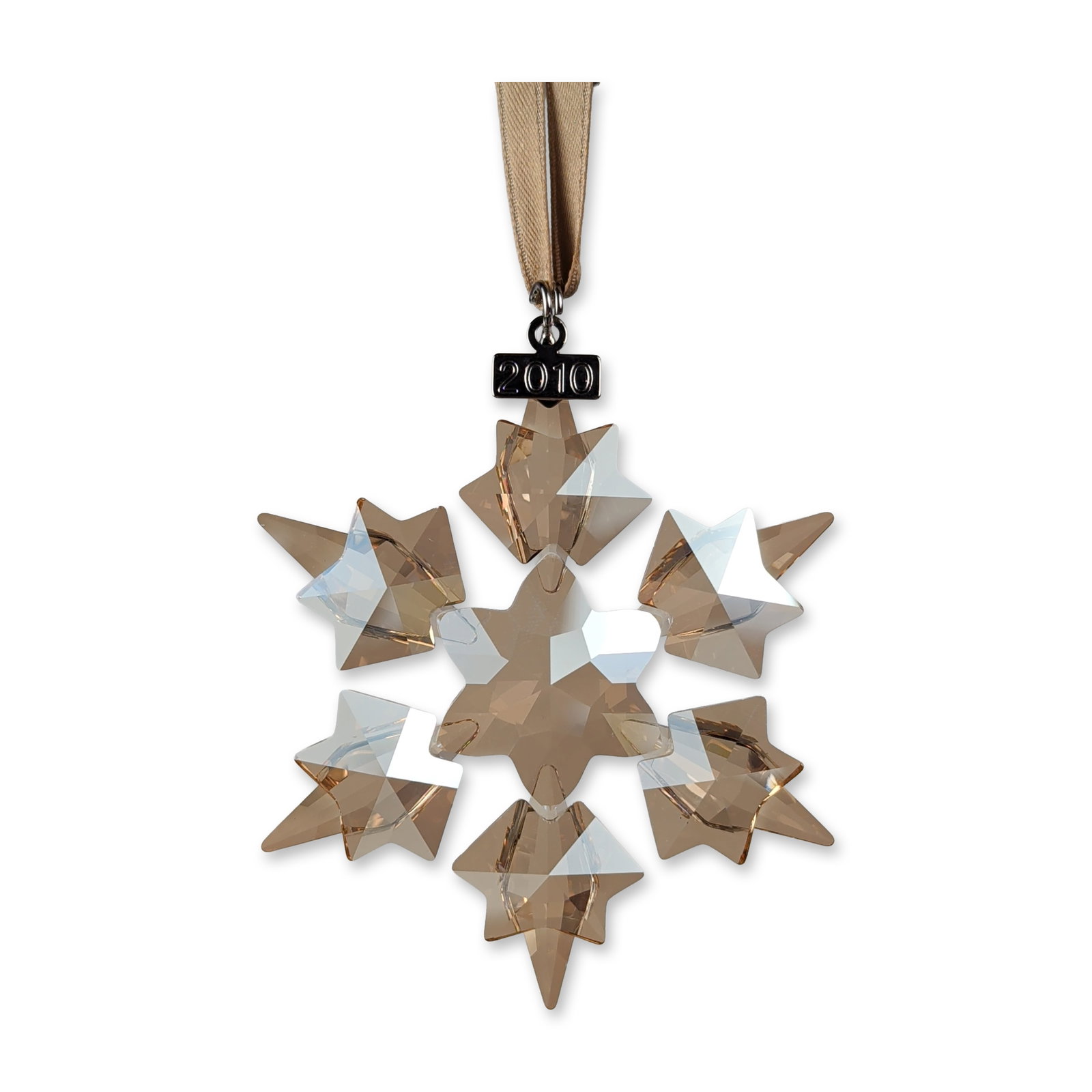 Swarovski 2010 Annual Edition Golden Shadow Crystal Ornament (1 of 5)