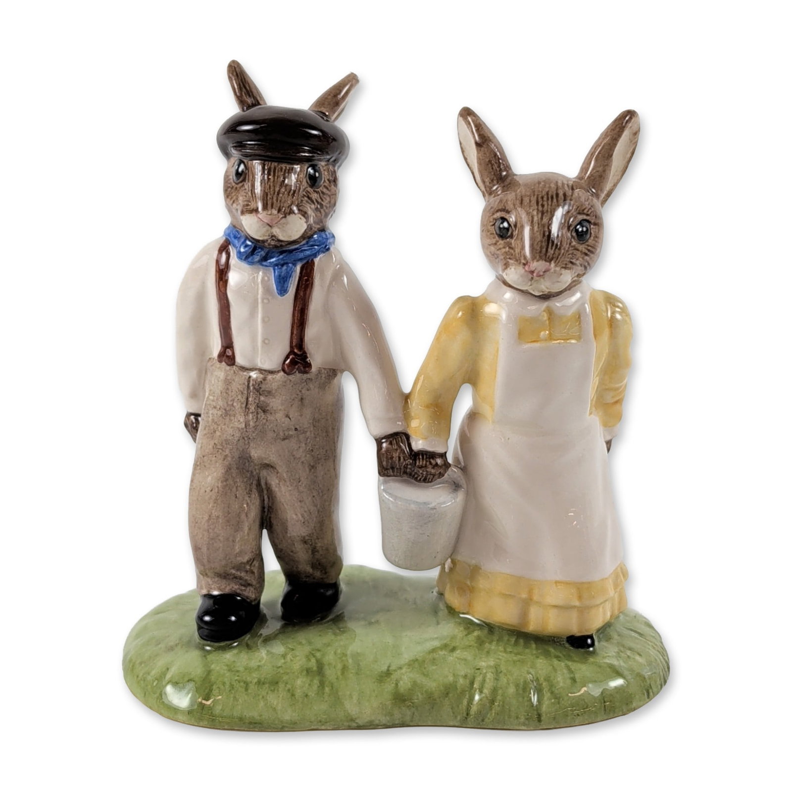 Royal Doulton Bunnykins Jack and Jill Porcelain Figurine (1 of 4)