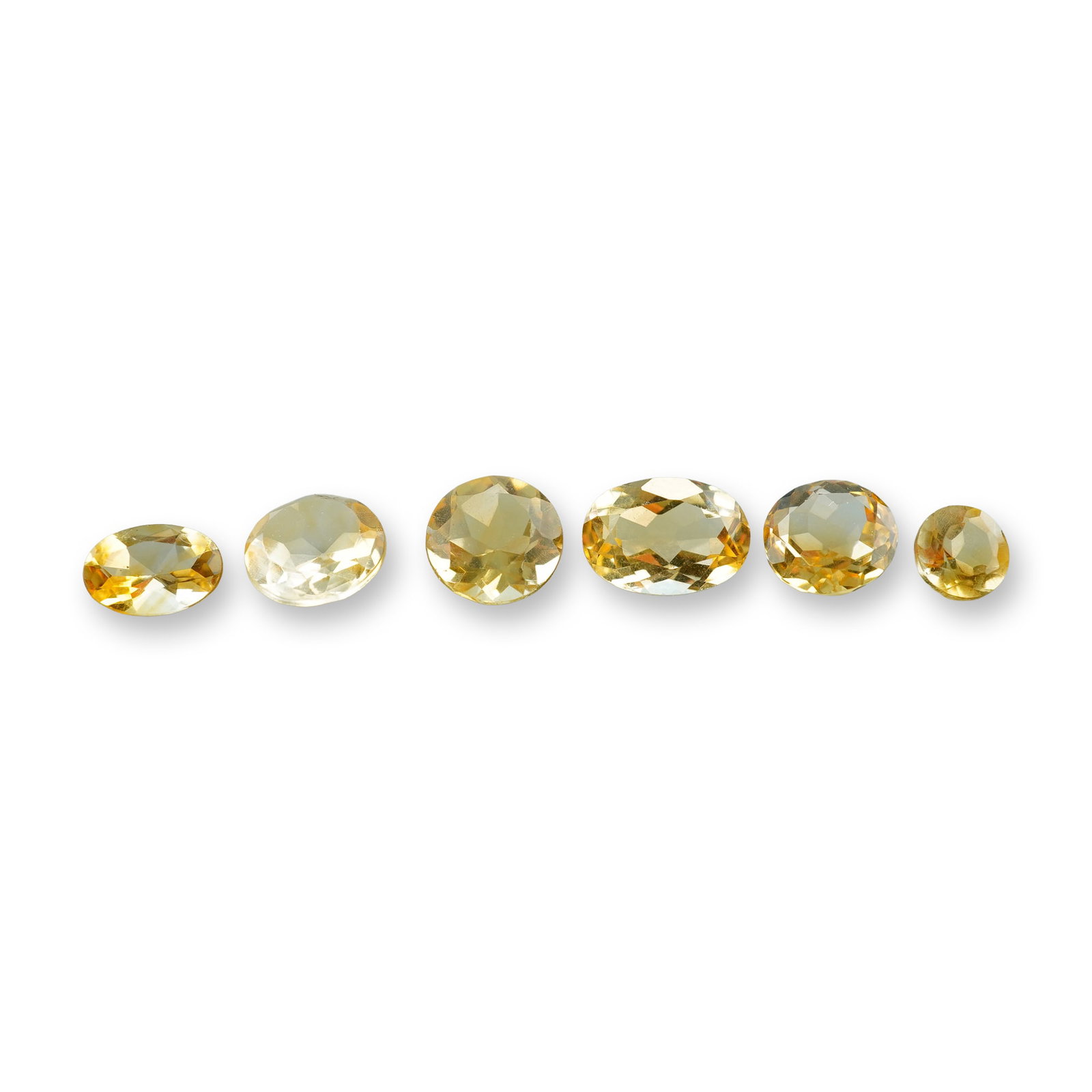 6pc Citrine Gemstones in Various Shapes (1 of 5)