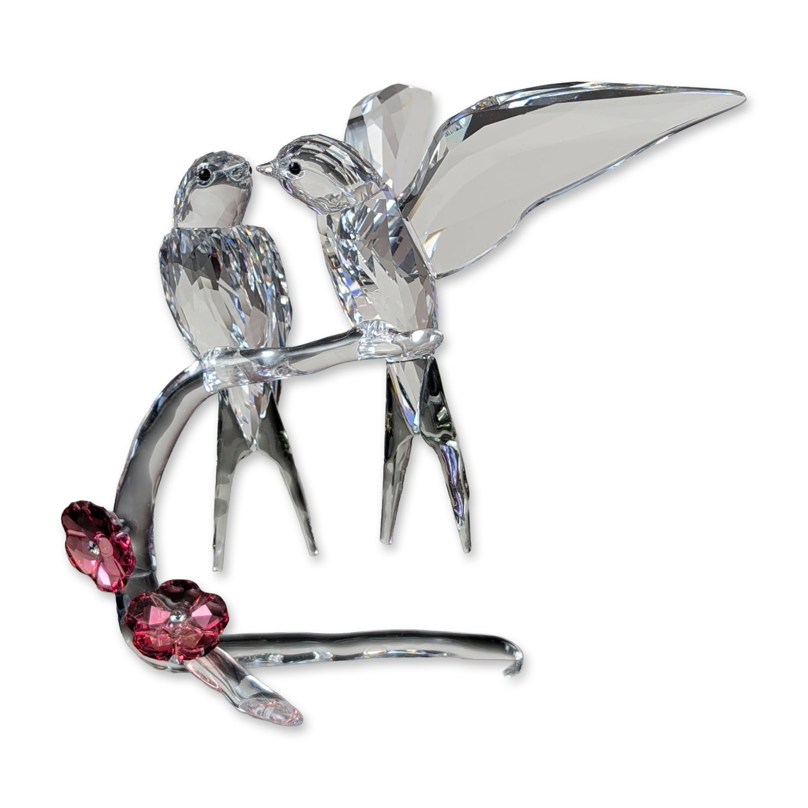 Swarovski Crystal Swallows Figurine (1 of 6)