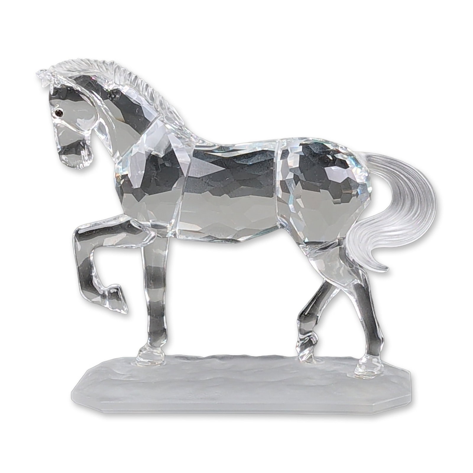 Swarovski Silver Crystal Arabian Stallion Figurine (1 of 5)