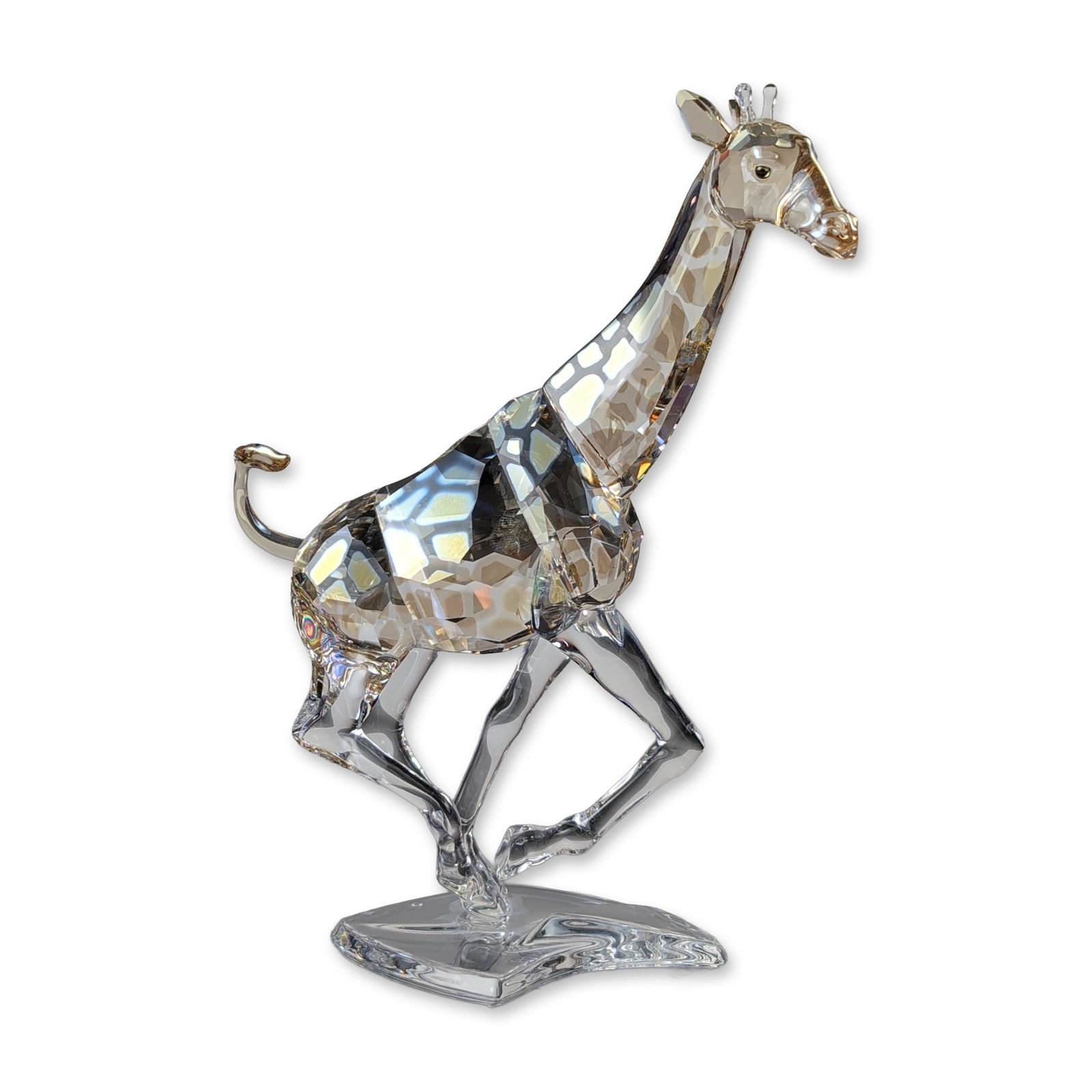 Swarovski Crystal Running Giraffe Figurine (1 of 6)