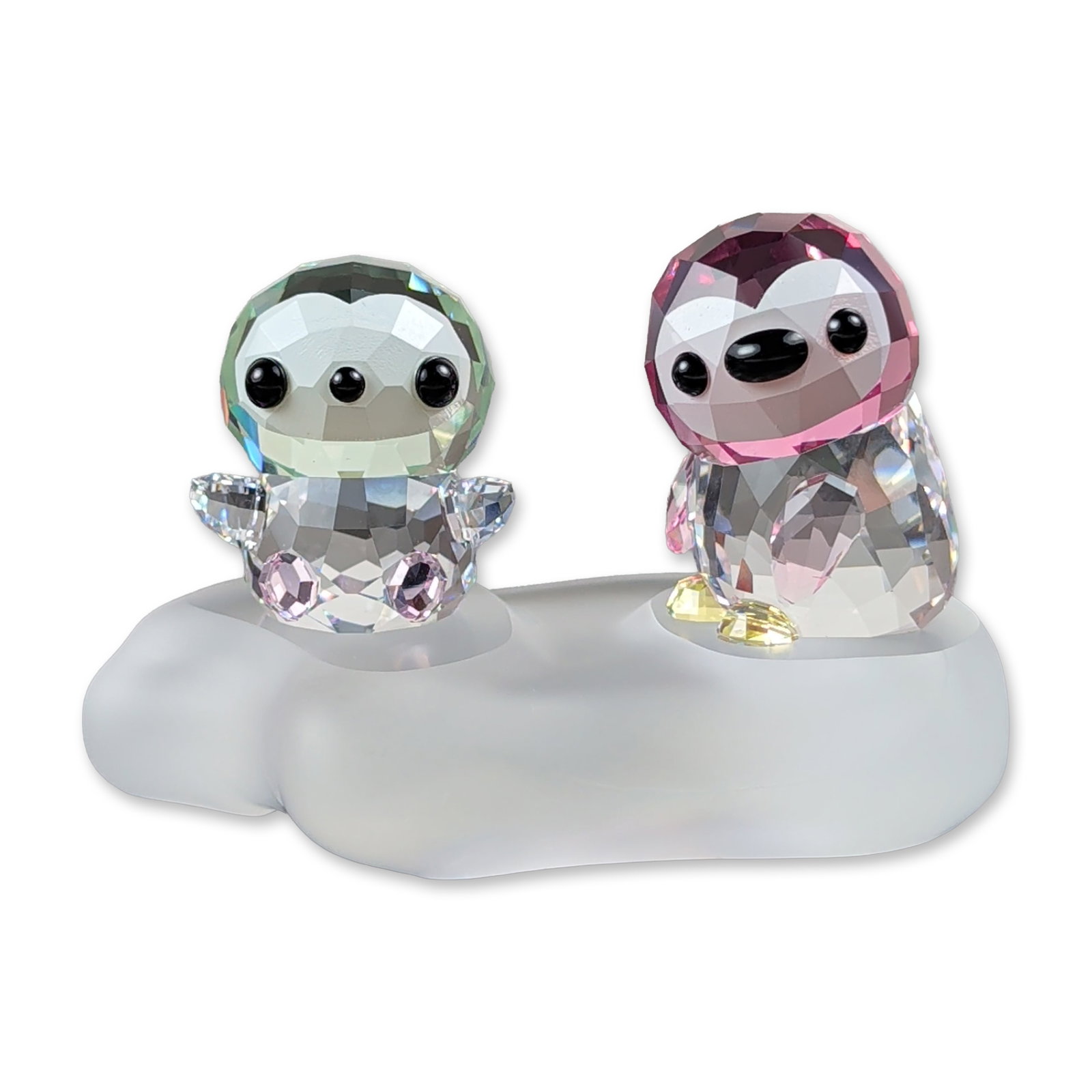 3pc Swarovski SCS Crystal Penguin Figurines with Base (1 of 6)