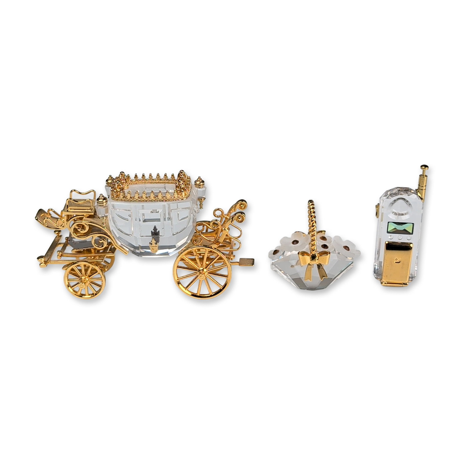 Three Swarovski Crystal Memories Journeys and Classics Figurines (1 of 4)