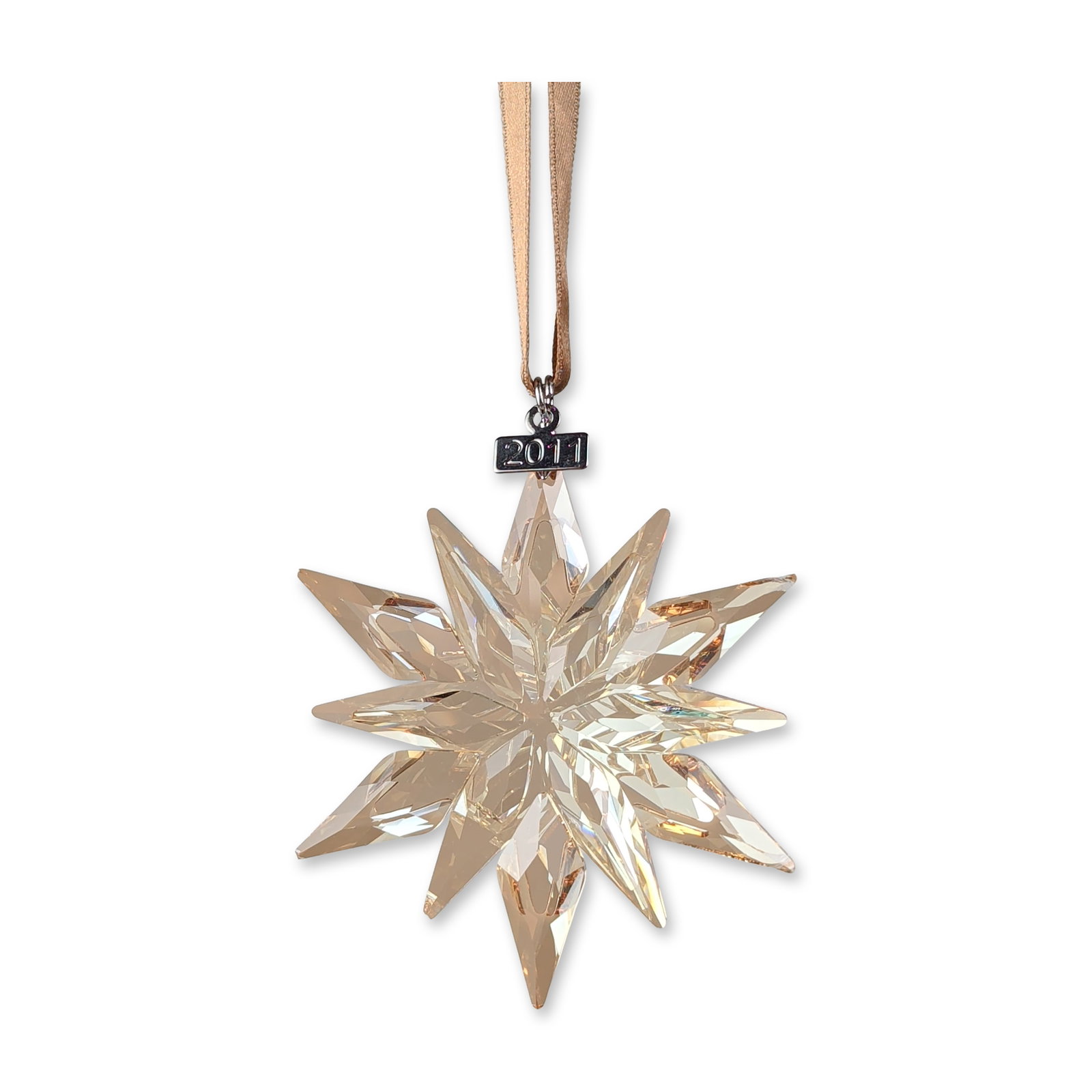 Swarovski 2011 SCS Annual Edition Golden Shadow Star Ornament (1 of 5)