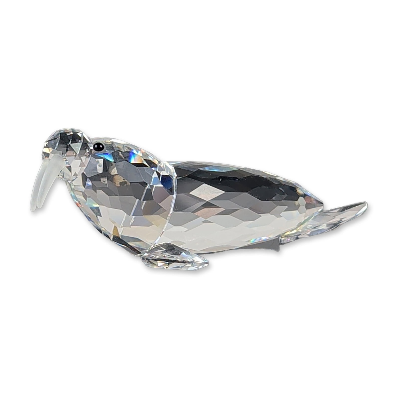 Swarovski Silver Crystal Walrus Figurine (1 of 6)