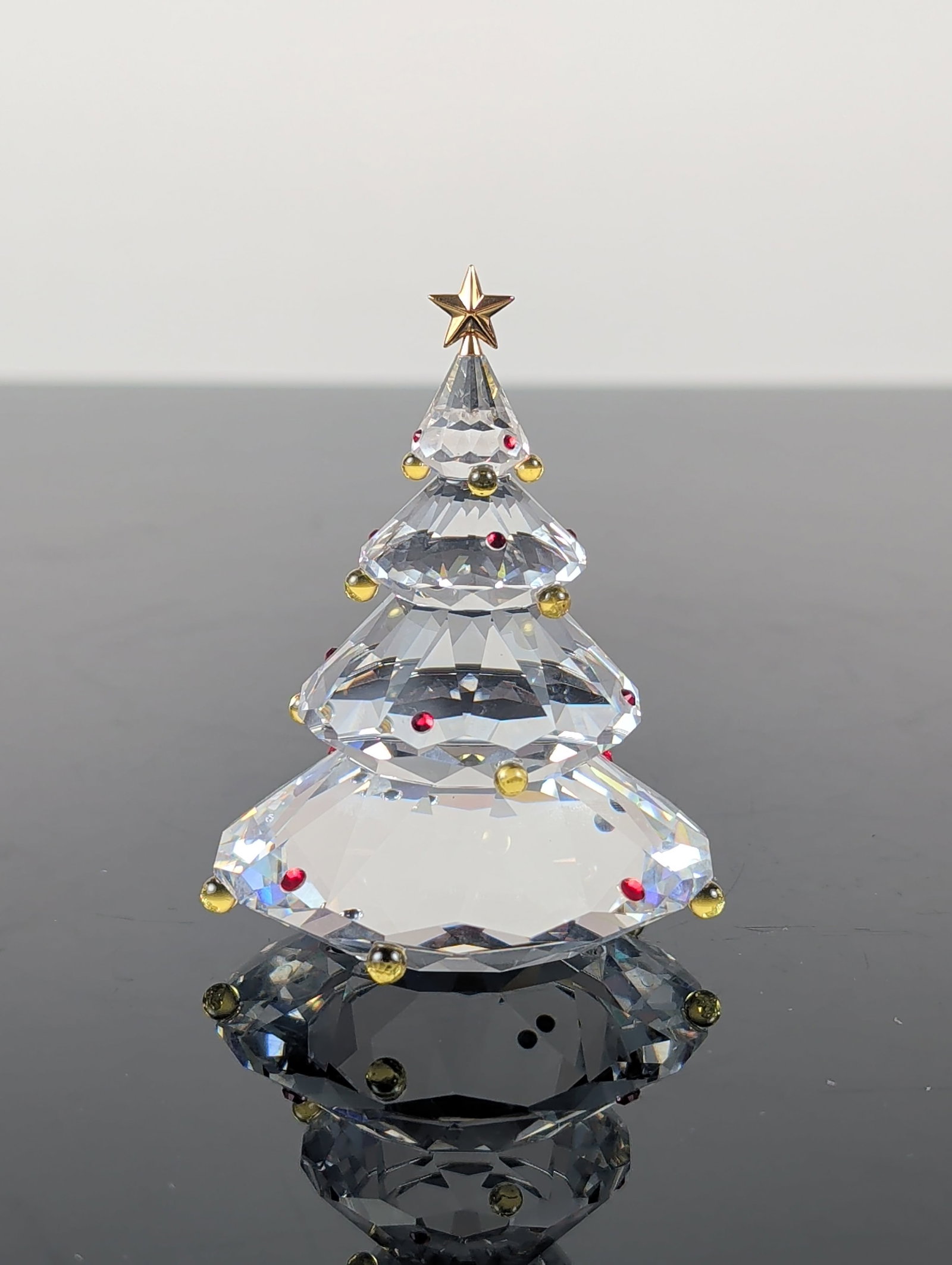 Swarovski Silver Crystal Christmas Tree Figurine (1 of 6)