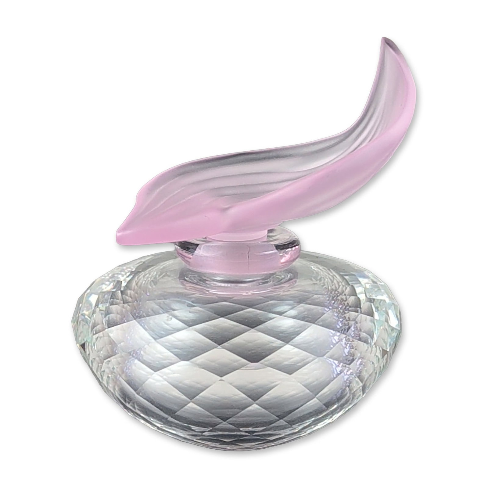 Swarovski Silver Crystal Rose Flacon Perfume Bottle (1 of 5)