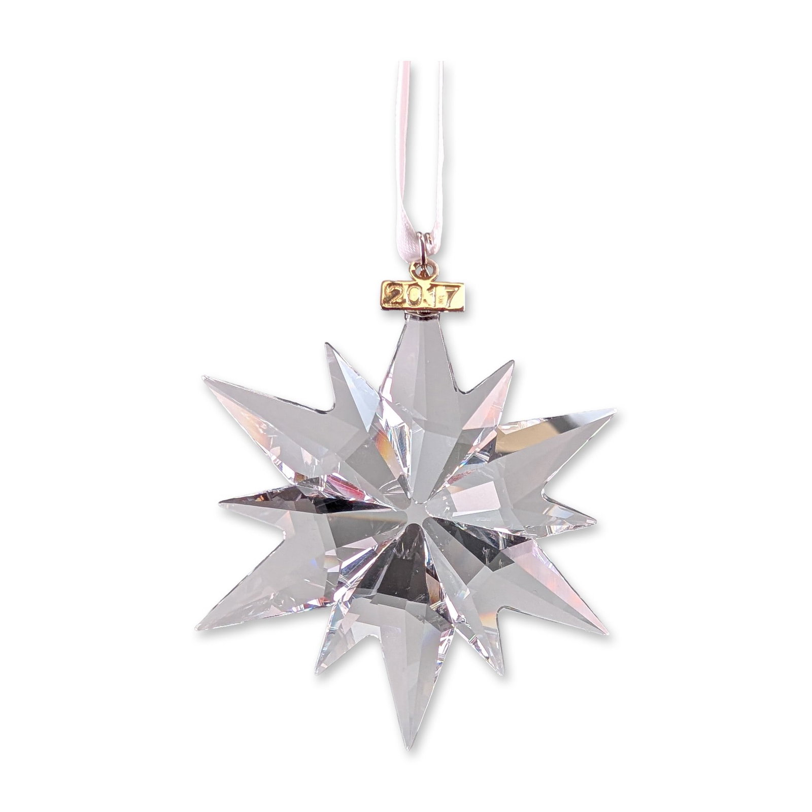Swarovski 2017 Annual Edition Crystal Snowflake Ornament (1 of 3)