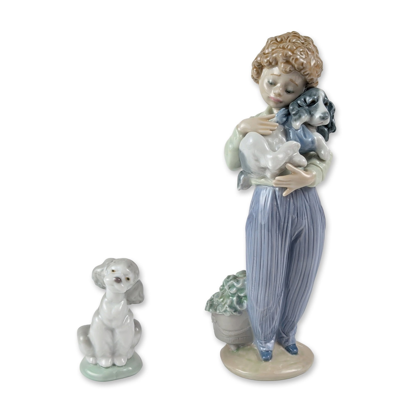 2pc Lladro Collectors Society Porcelain Figurines 1007609 & 1007685 (1 of 5)