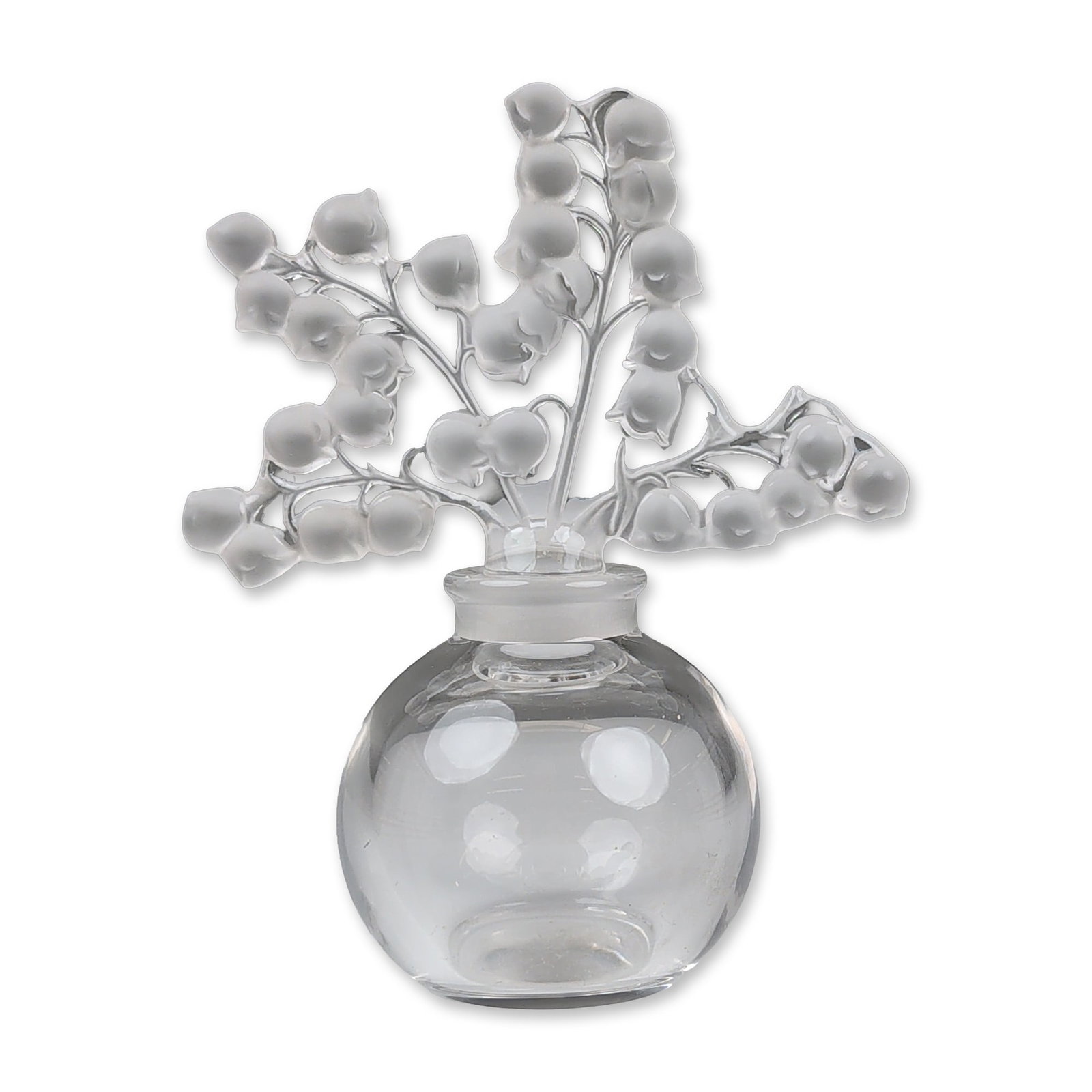 Lalique Crystal Perfume Bottle, Clairefontaine (1 of 4)
