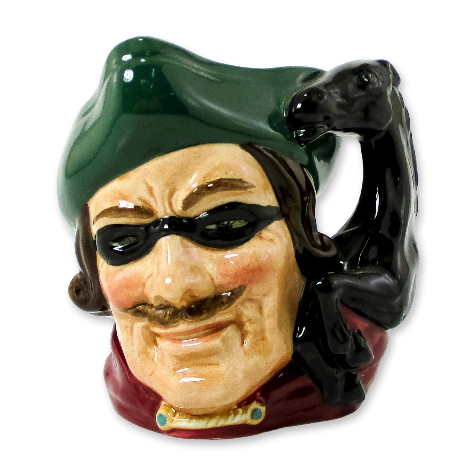 Dick Turpin (Horse Handle) D6535 Small Doulton Character Jug (1 of 5)