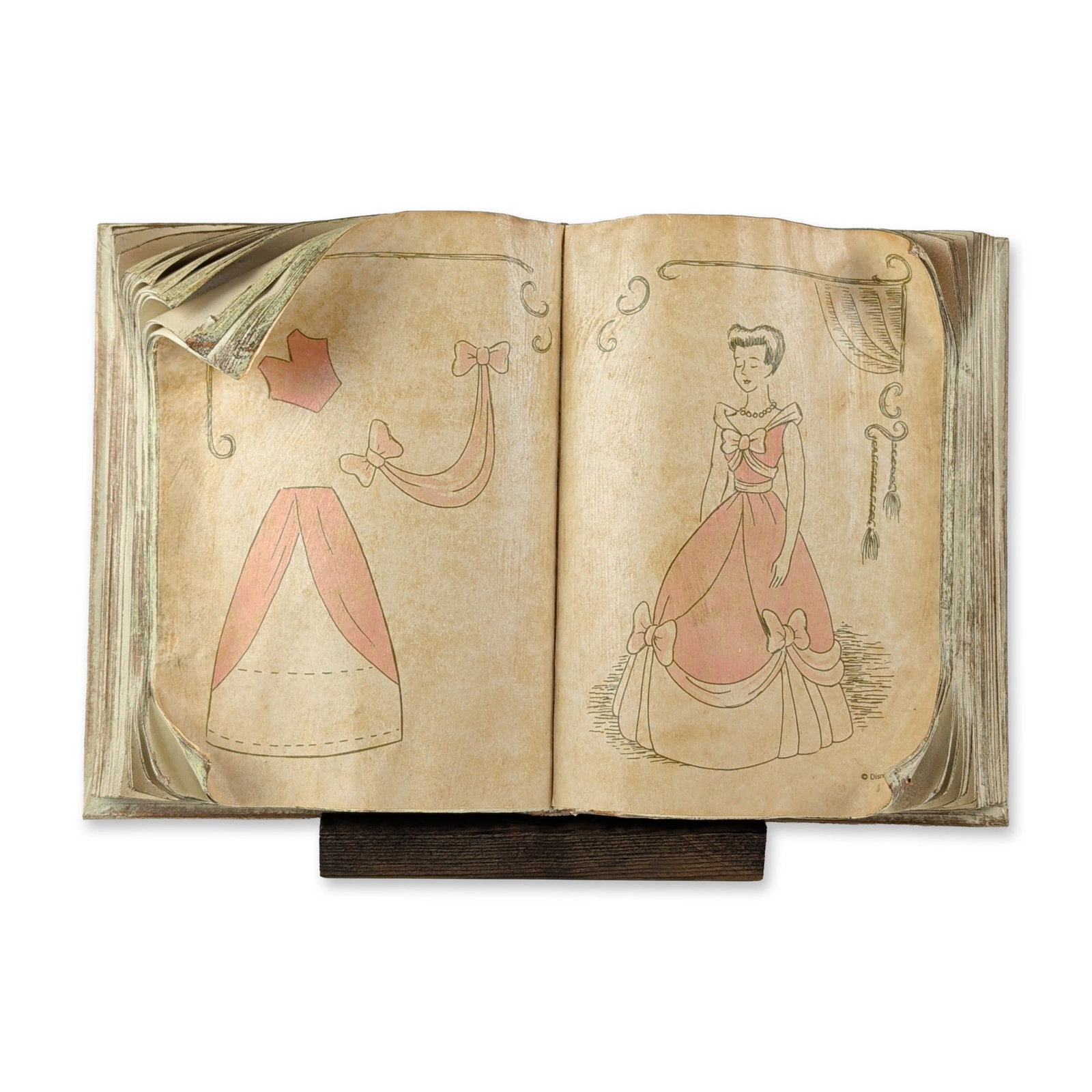 Disney. Cinderella's Sewing Book. Walt Disney Classics Collection Prop Edition. (1 of 5)