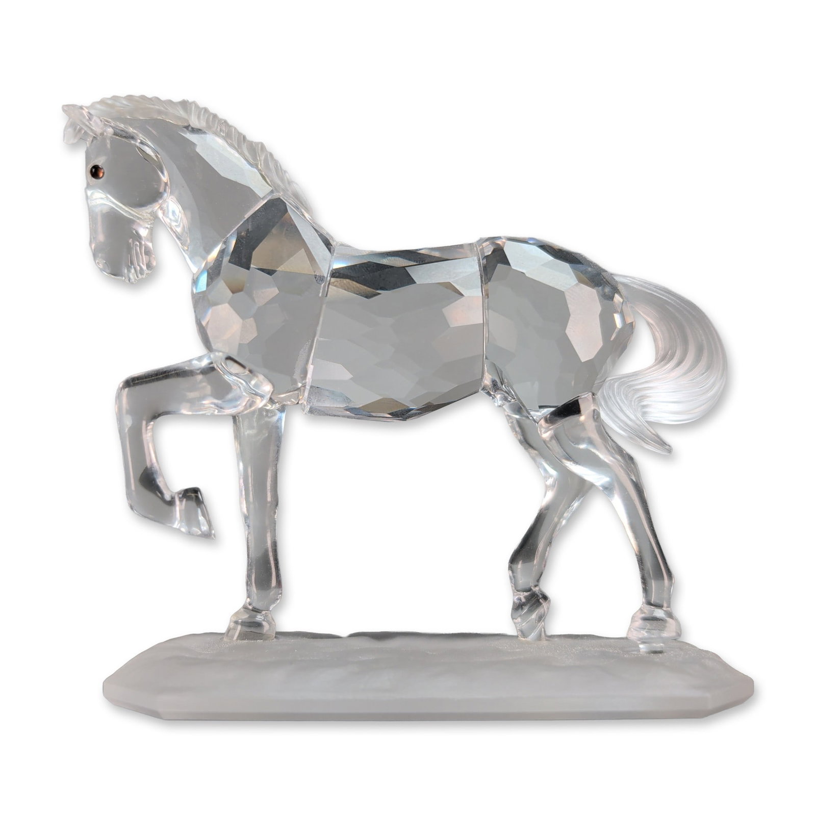 Swarovski Silver Crystal Arabian Stallion Figurine (1 of 4)