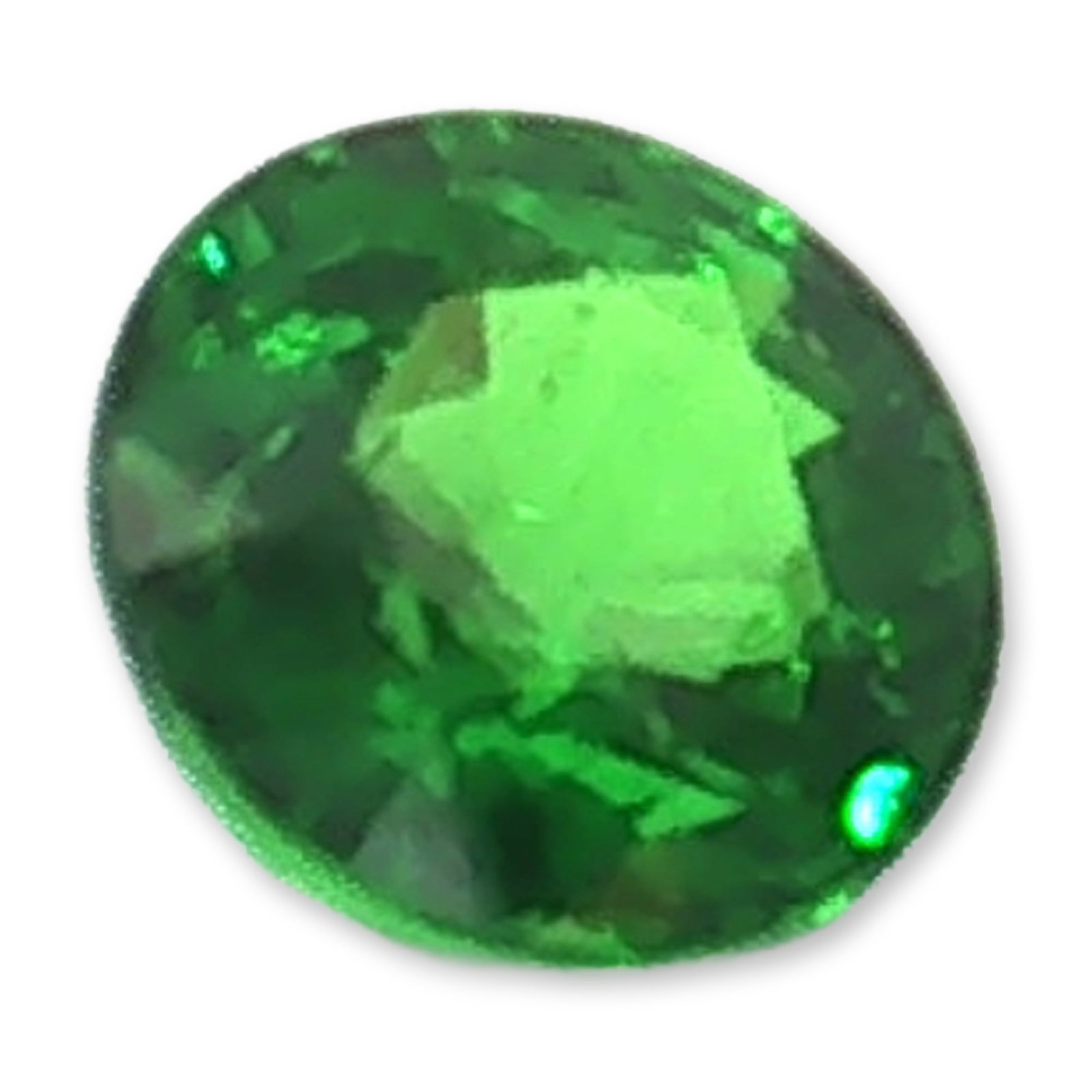 0.66ct Tsavorite Garnet Gemstone (1 of 4)