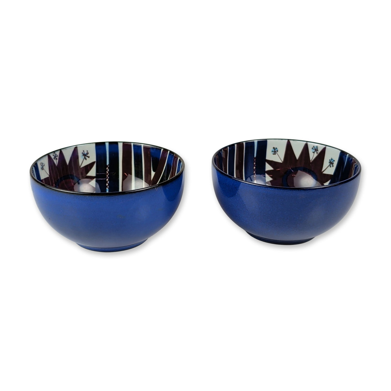 2pc Royal Copenhagen Tenera Fajance Bowls (1 of 4)