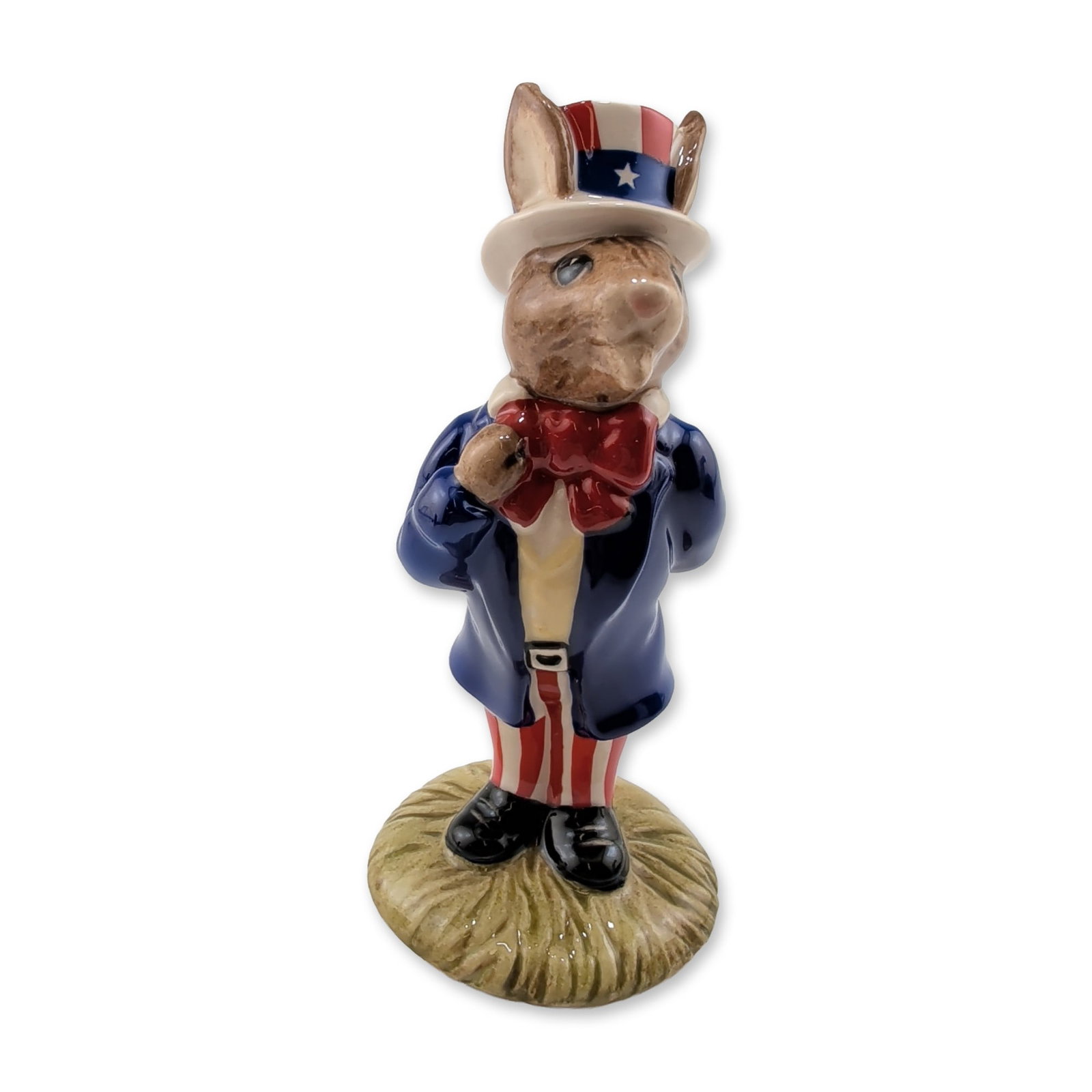 Royal Doulton Uncle Sam Bunnykins Figurine (1 of 4)