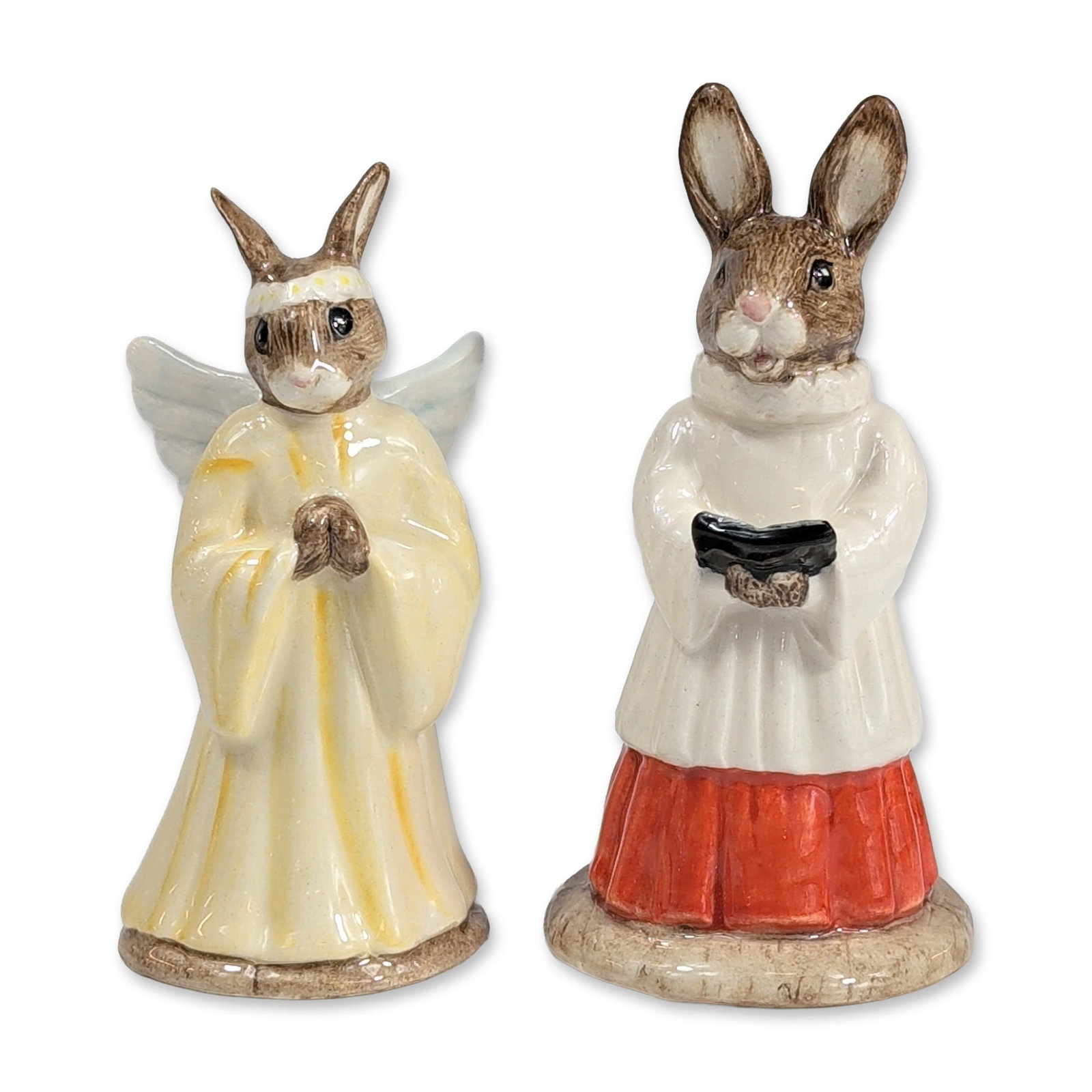 2pc Royal Doulton Bunnykins Figurines (1 of 4)