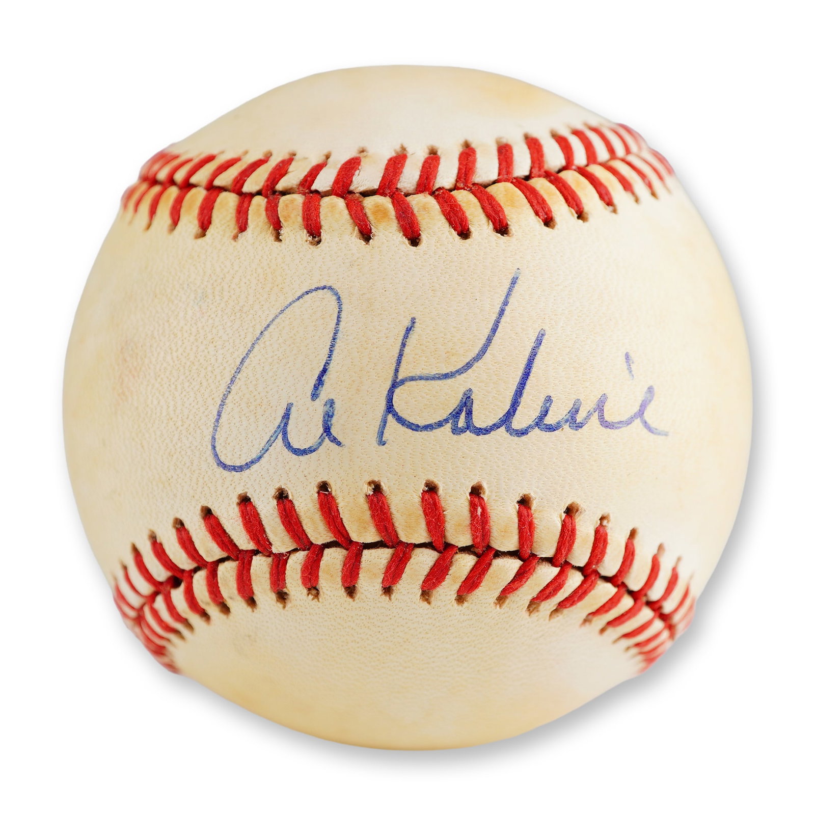 Al Kaline Signed Rawlings Official American League Baseball PSA Authenticated (1 of 3)